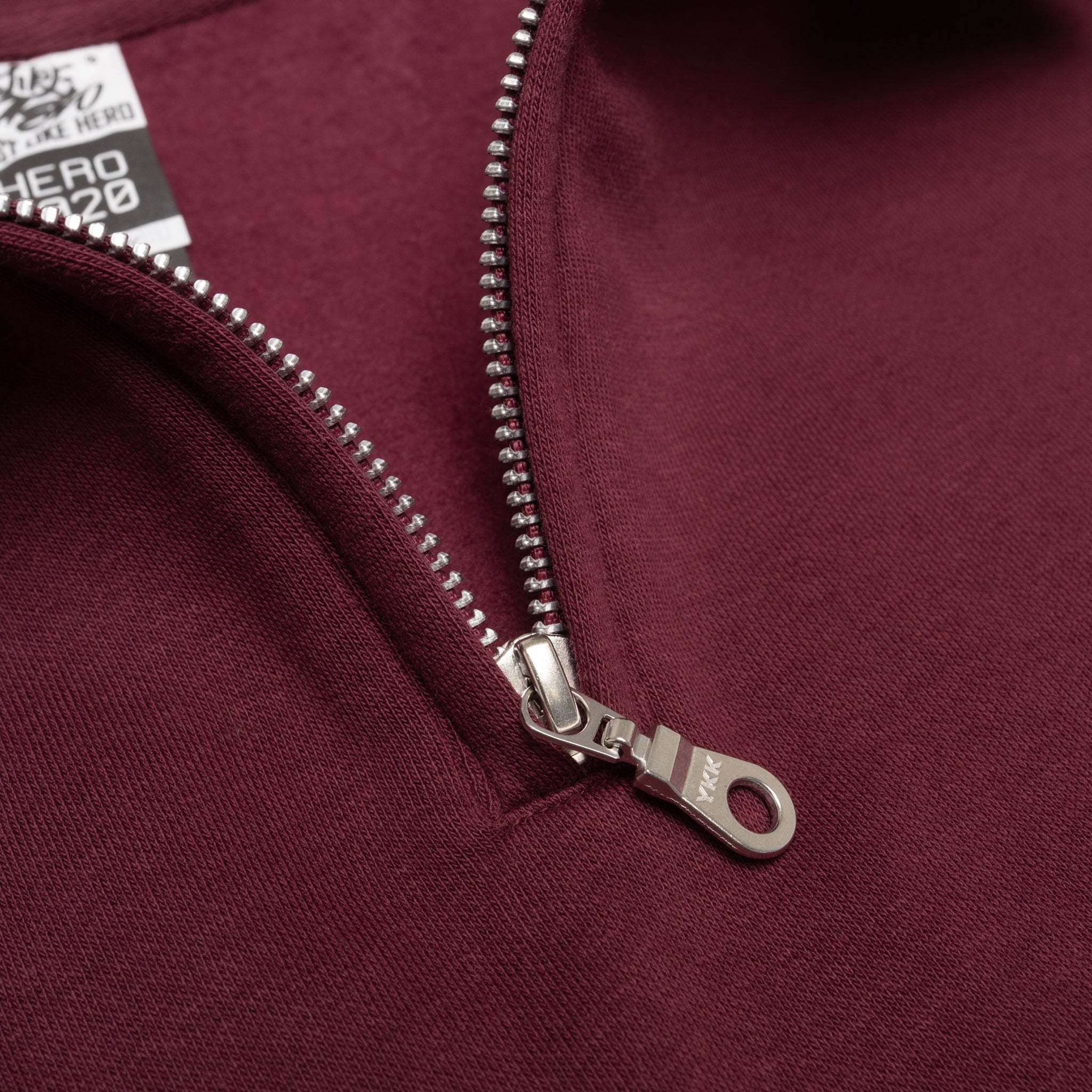 Sweat-shirt unisexe à fermeture éclair quart de tour HERO-4020