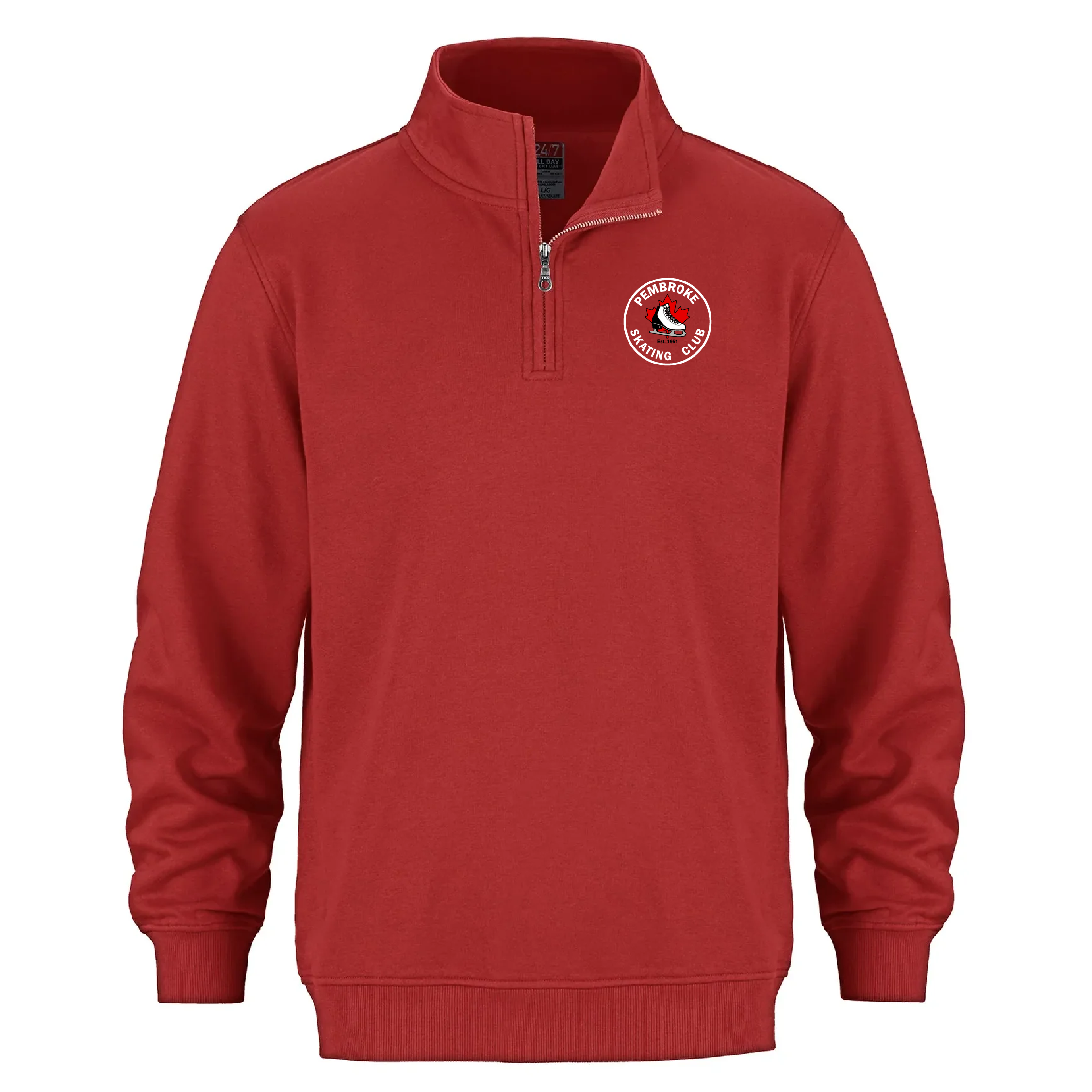 PSC - Printed Adult 1/4 Zip Sweatshirt