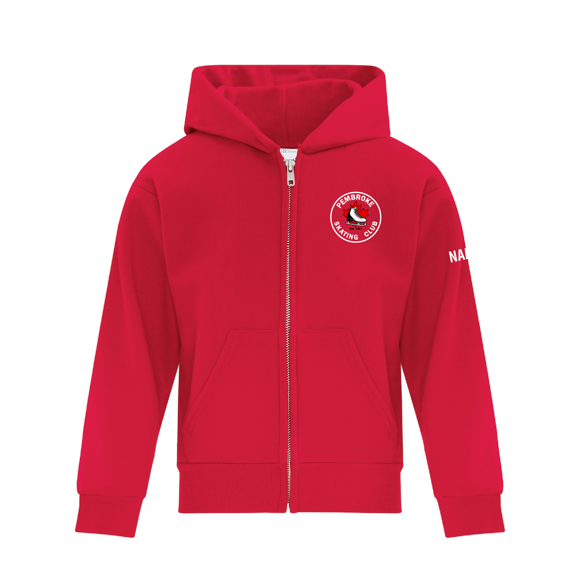 PSC - Printed Youth Full Zip Hoodie