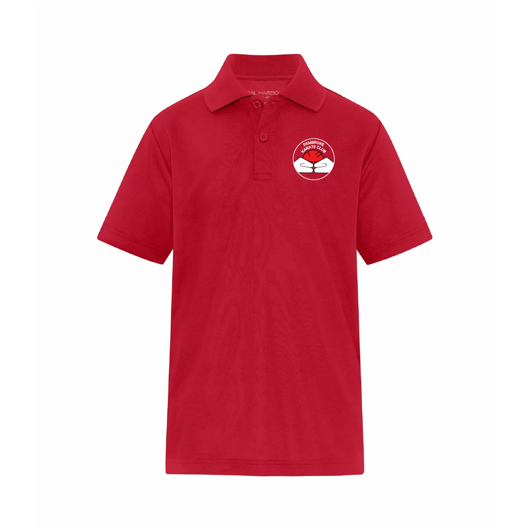 PKC - Embroidered Performance Youth Polo