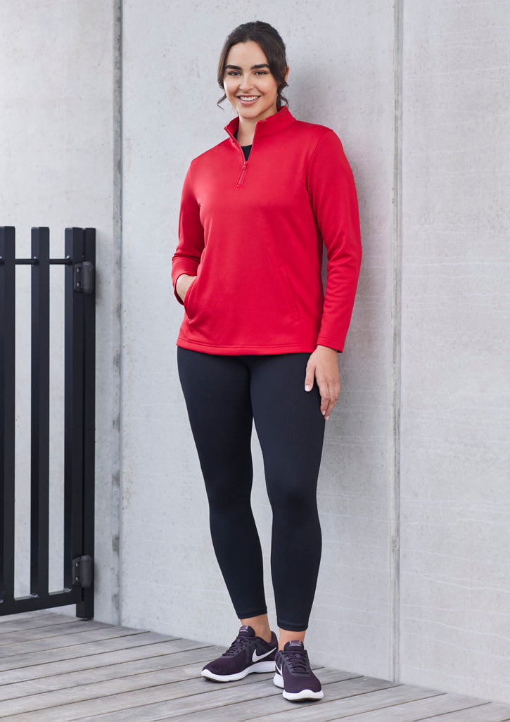 Pull Hype 1/4 zip pour femme - SW301L