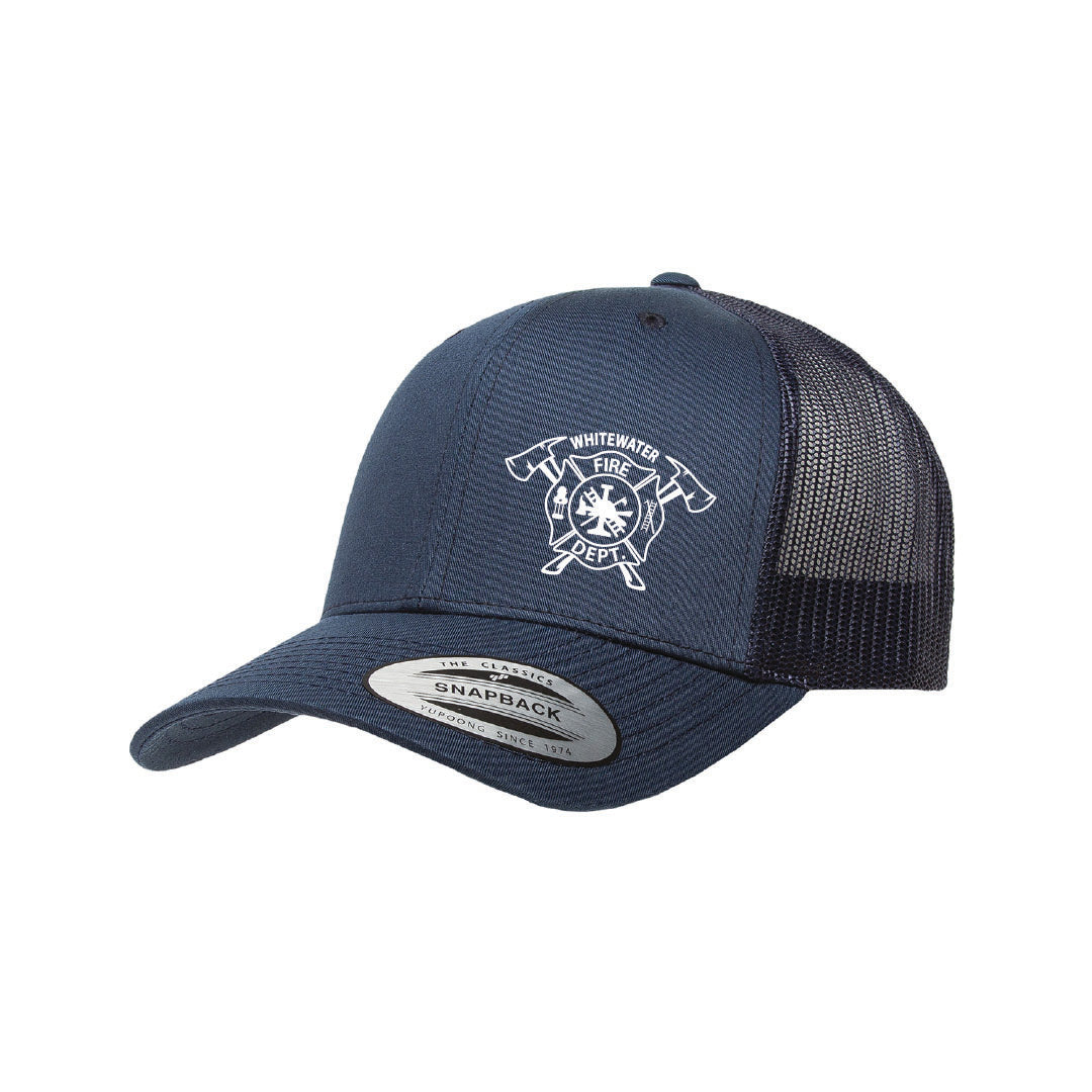 WWFD - Casquette de camionneur rétro brodée