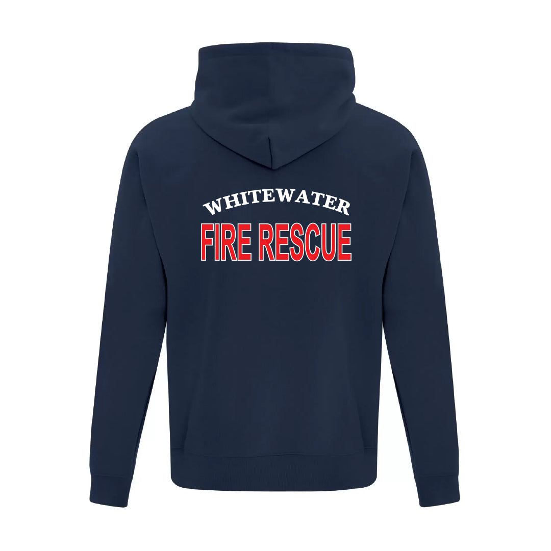 WWFD - Sweat à capuche zippé imprimé pour adulte