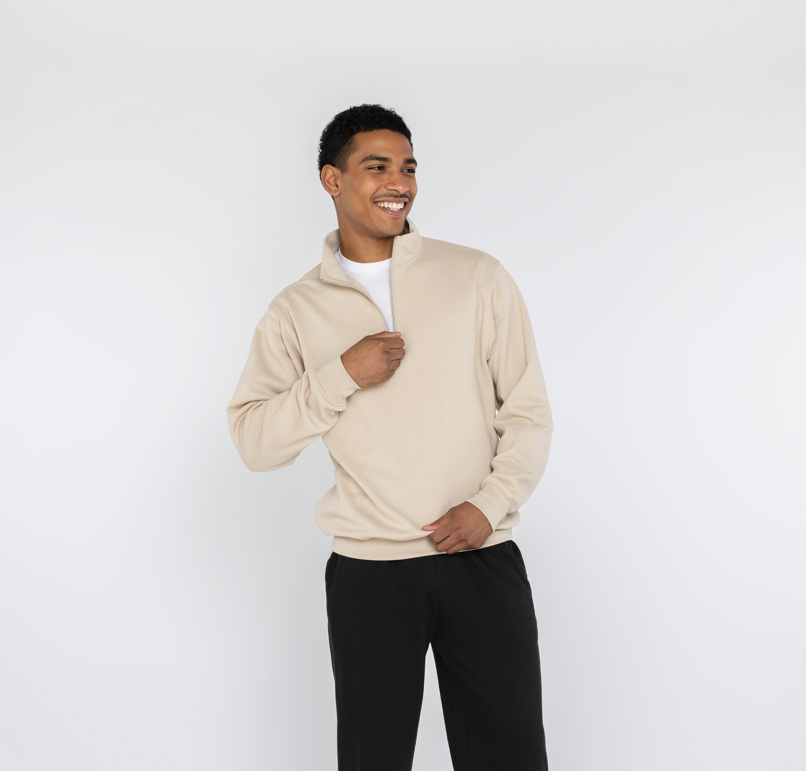 ATC Earth Wash® Tourbillon Fleece 1/4 Zip Sweatshirt - ATCF6700