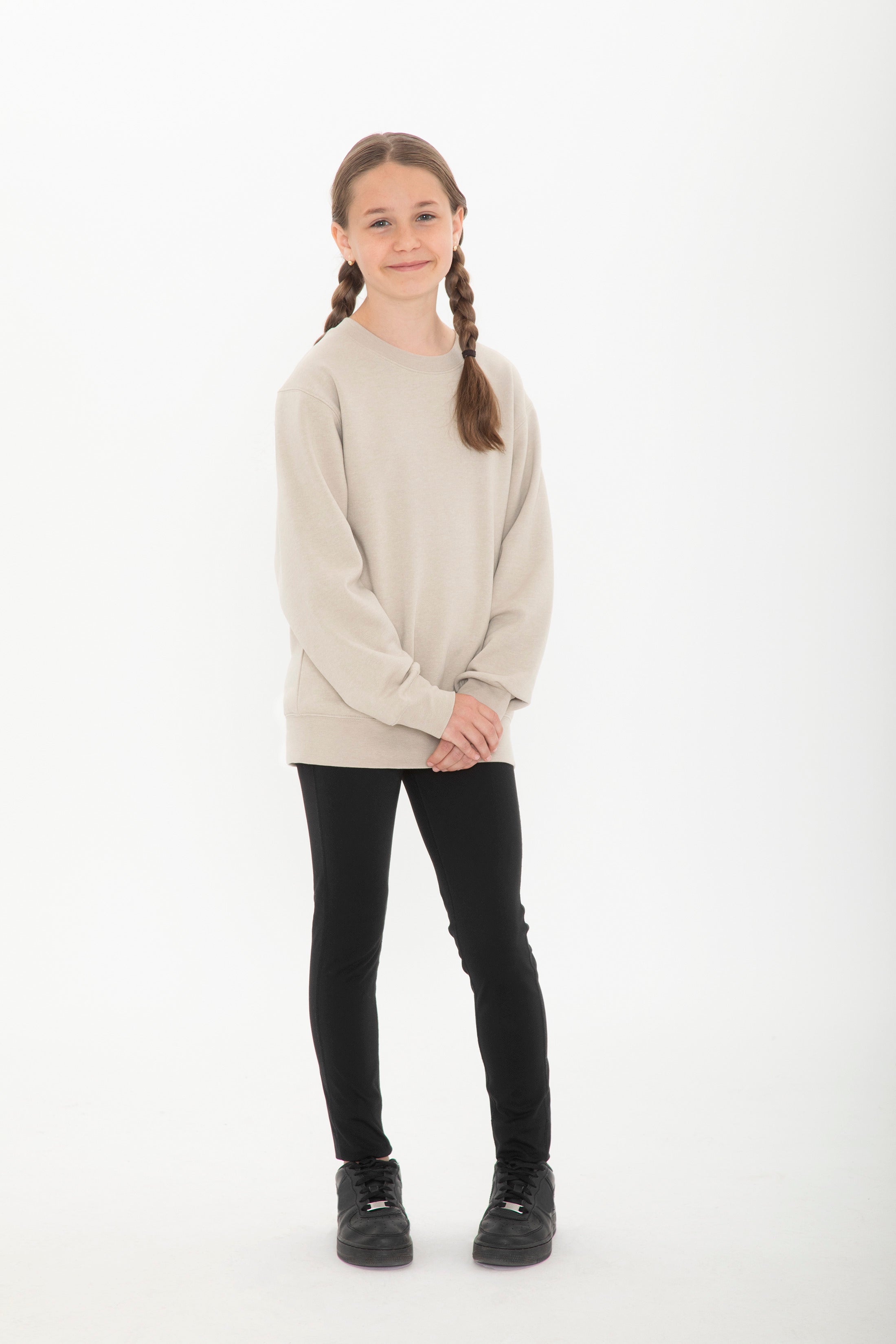 Sweat-shirt à col rond en polaire ATC™ Everyday pour jeunes - ATCY2400