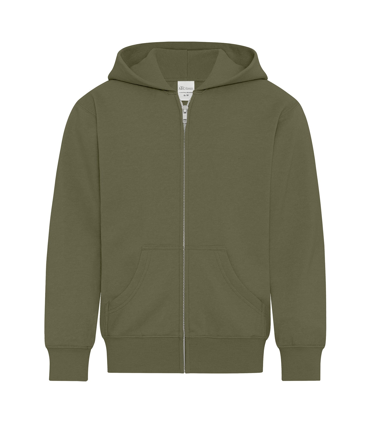 ATC™ Everyday Fleece Full Zip Hooded Youth Sweatshirt - ATCY2600