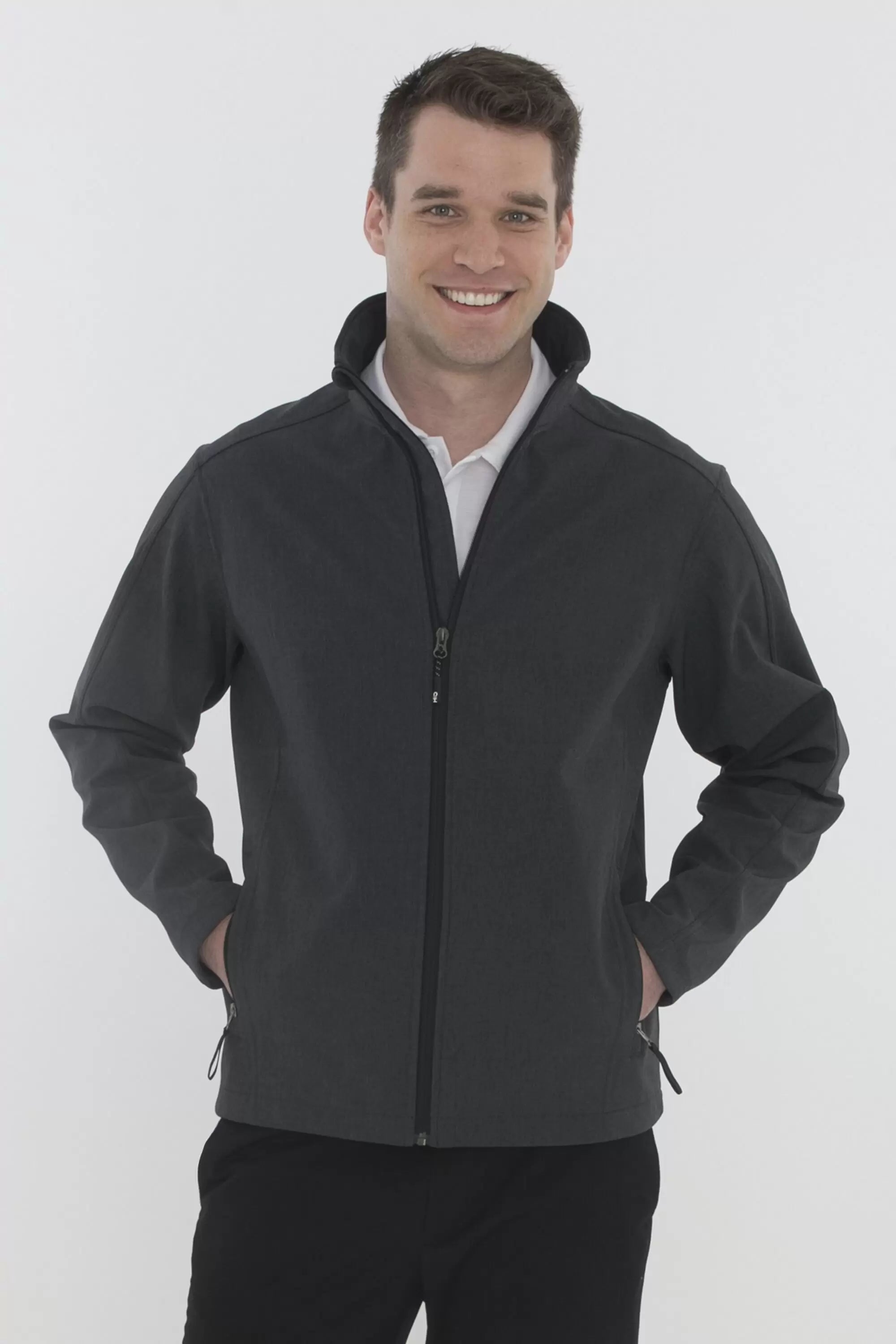 Veste adulte à coque souple hydrofuge de tous les jours Coal Harbour® - J7603