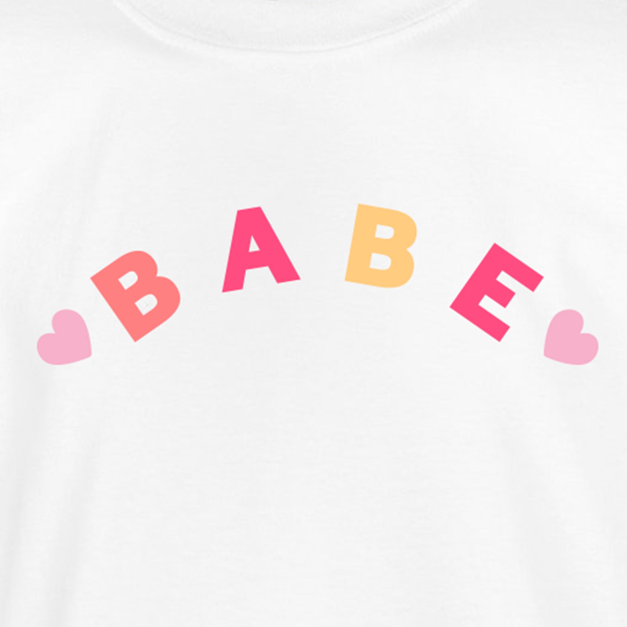 Babe Graphic Valentine's Onesie