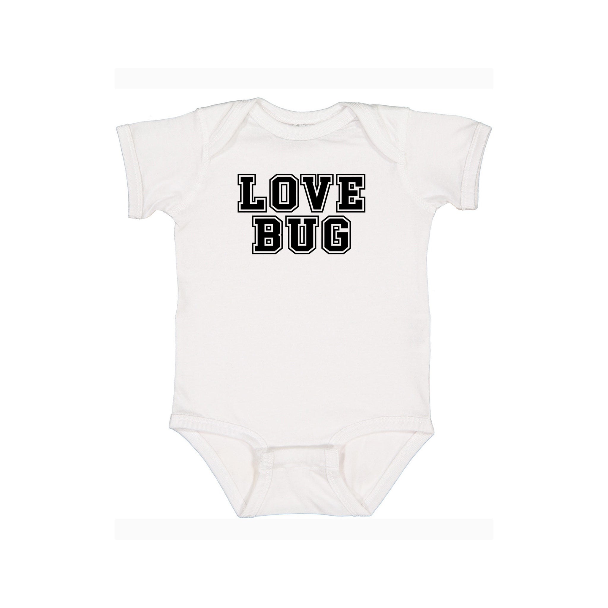 Love Bug Valentine Graphic Onesie