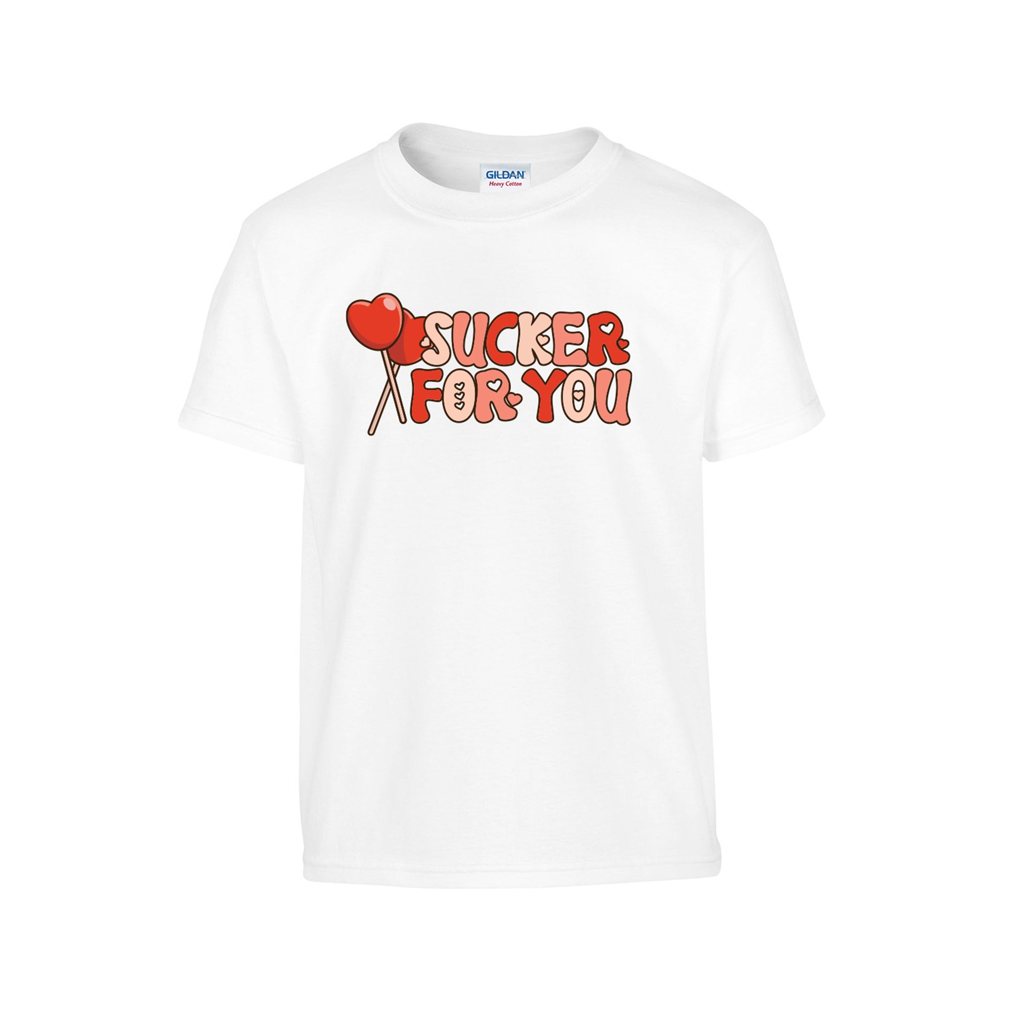 Sucker For You Graphic Kids Valentine's Shirt