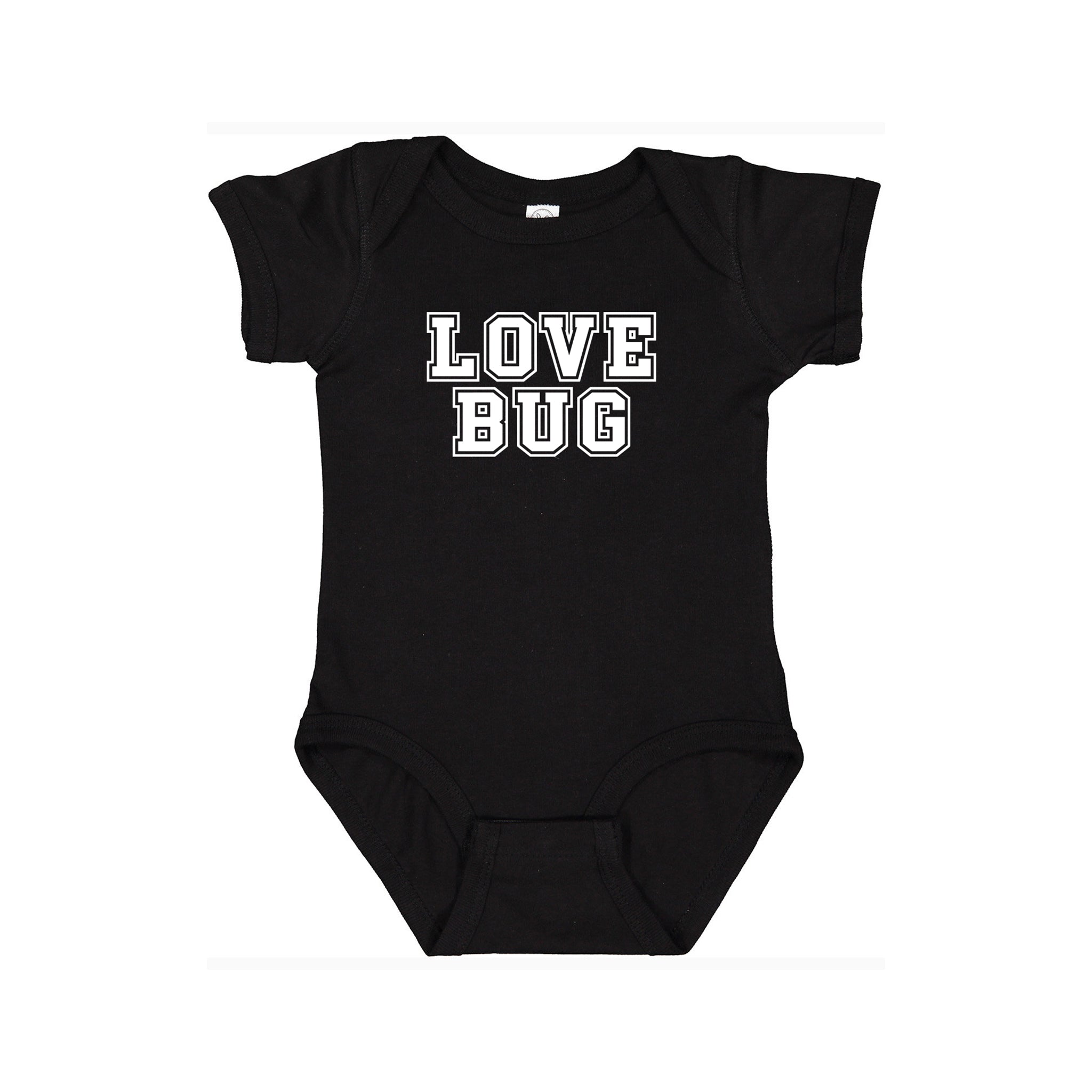 Love Bug Valentine Graphic Onesie