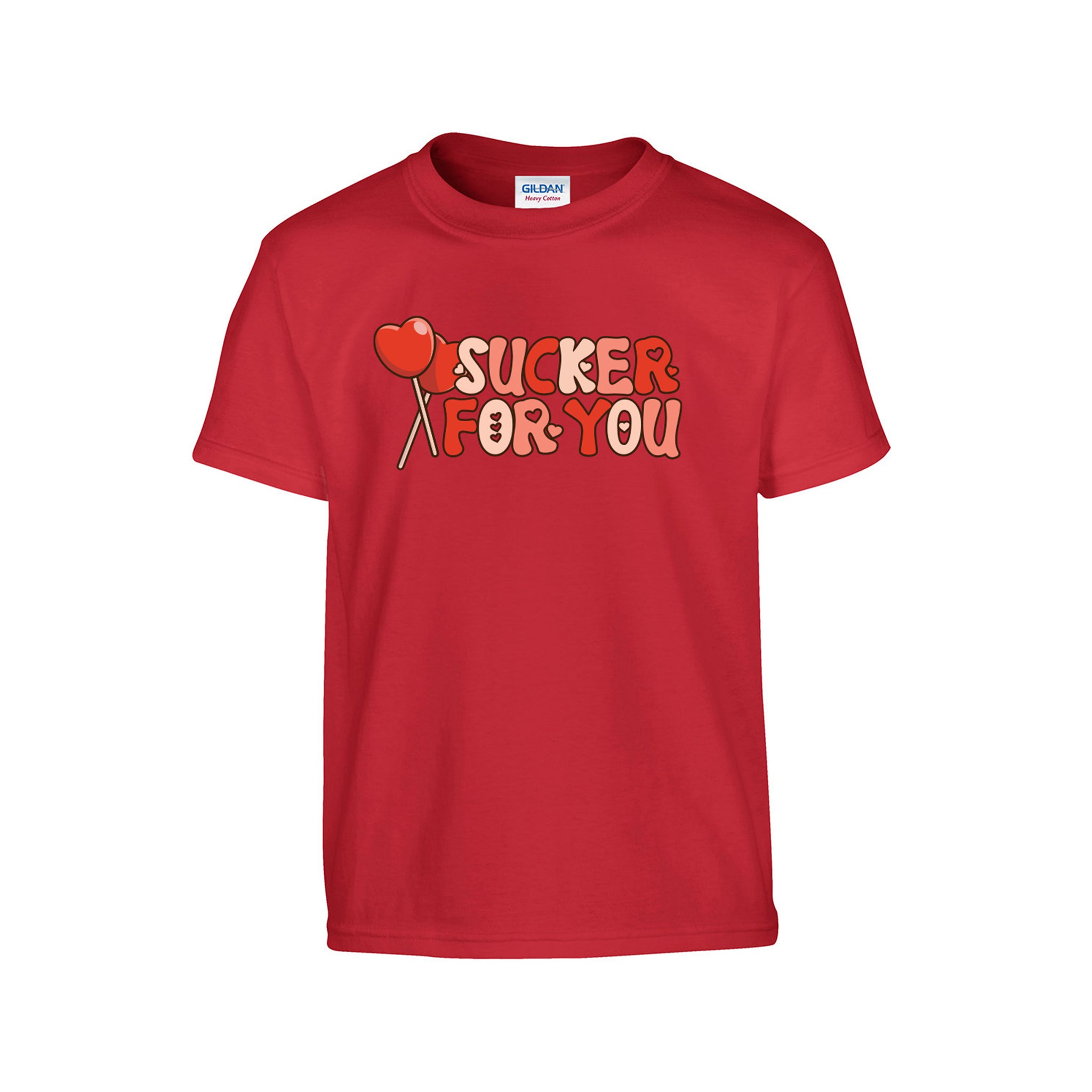 Sucker For You Graphic Kids Valentine's Shirt