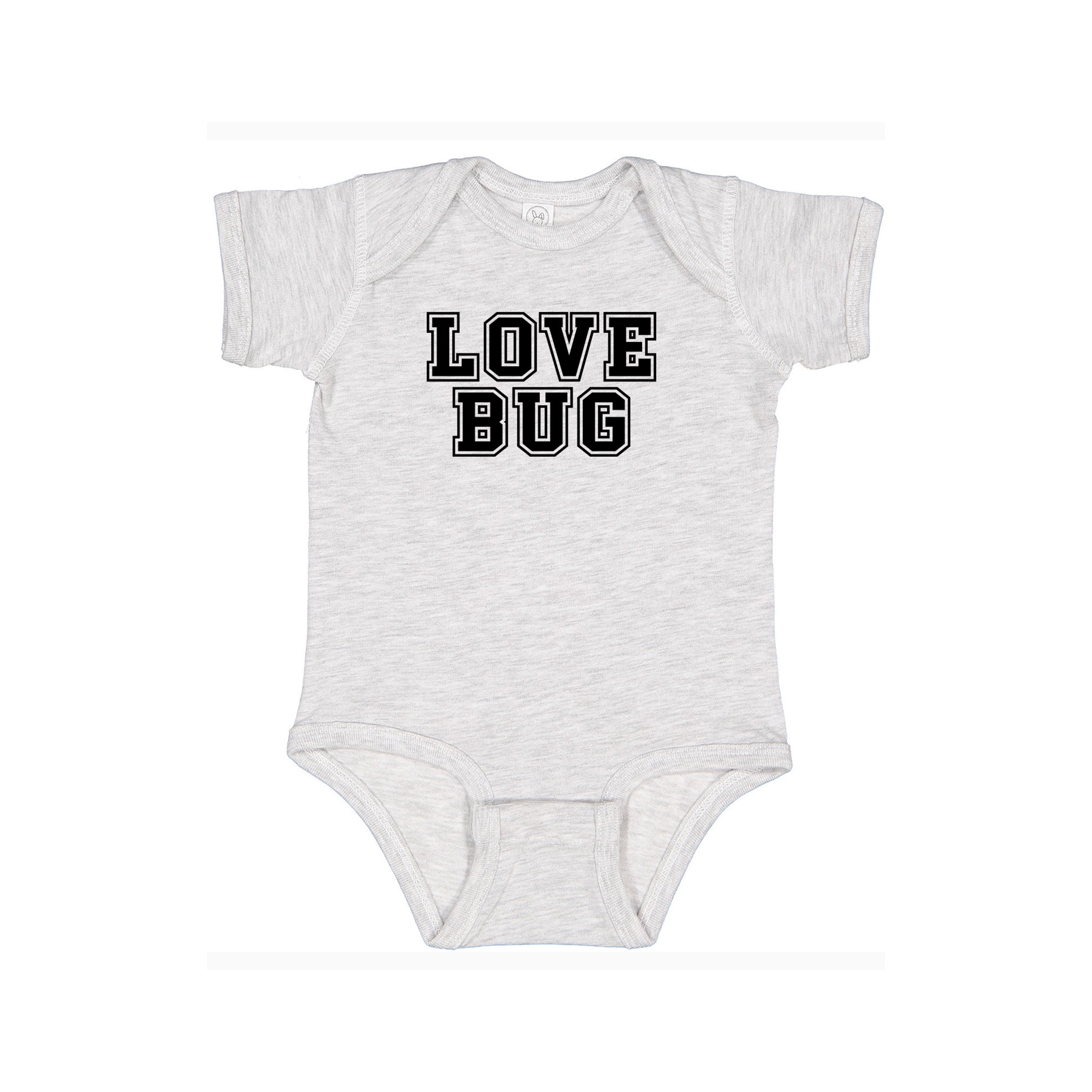 Love Bug Valentine Graphic Onesie