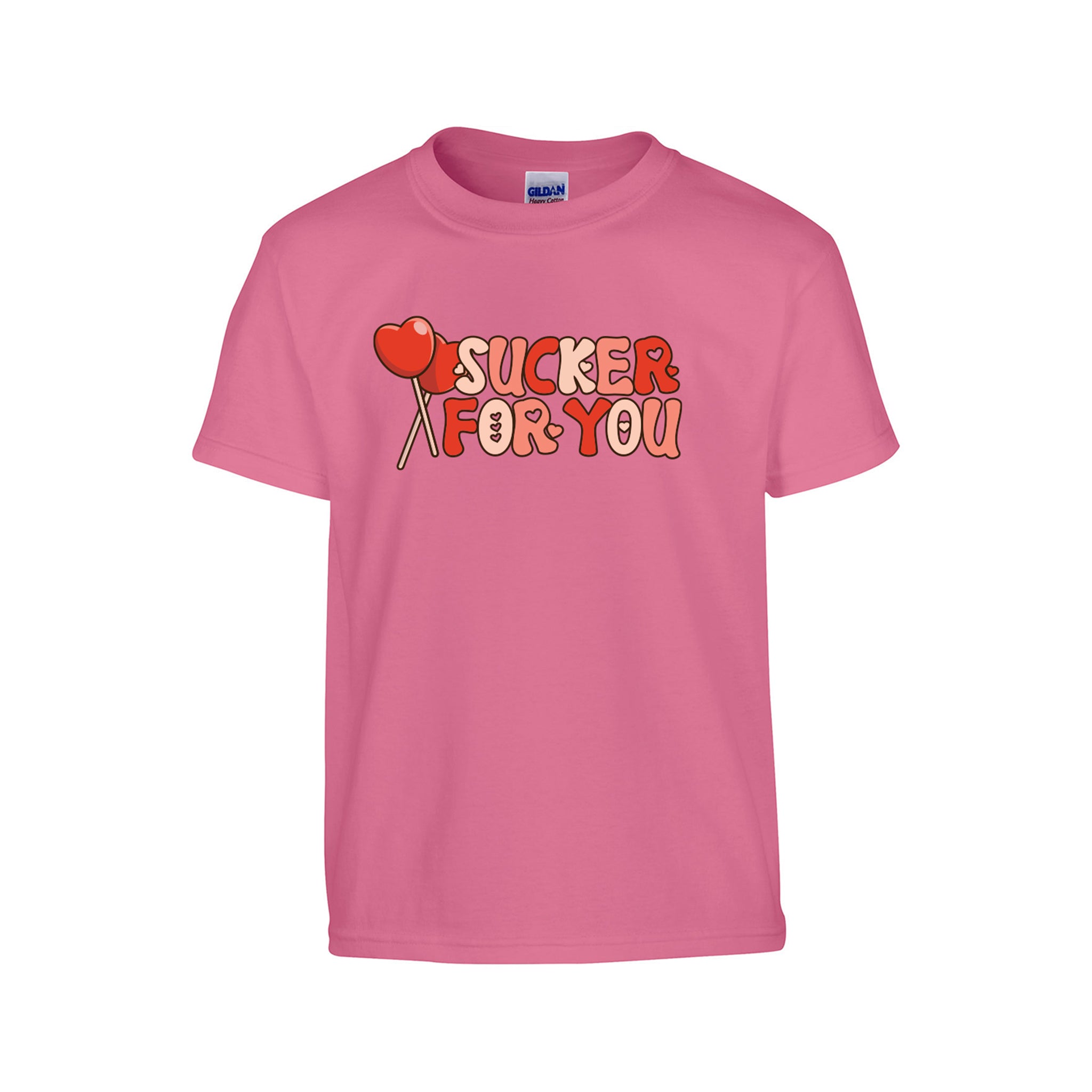 Sucker For You Graphic Kids Valentine's Shirt