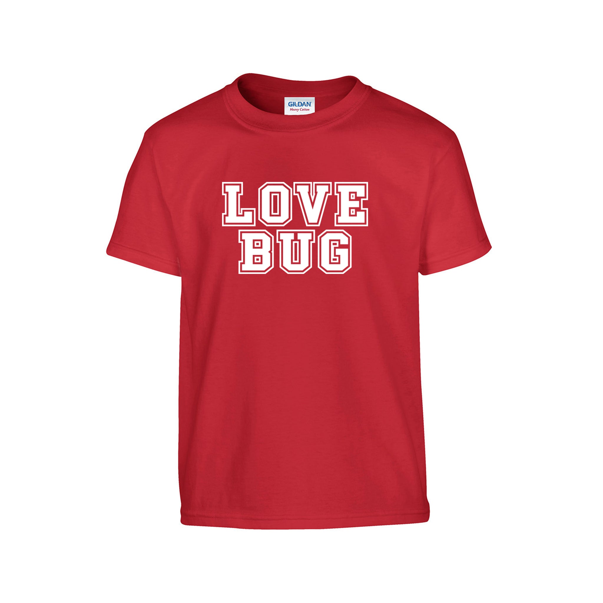 Love Bug Graphic Kids Valentine's Shirt