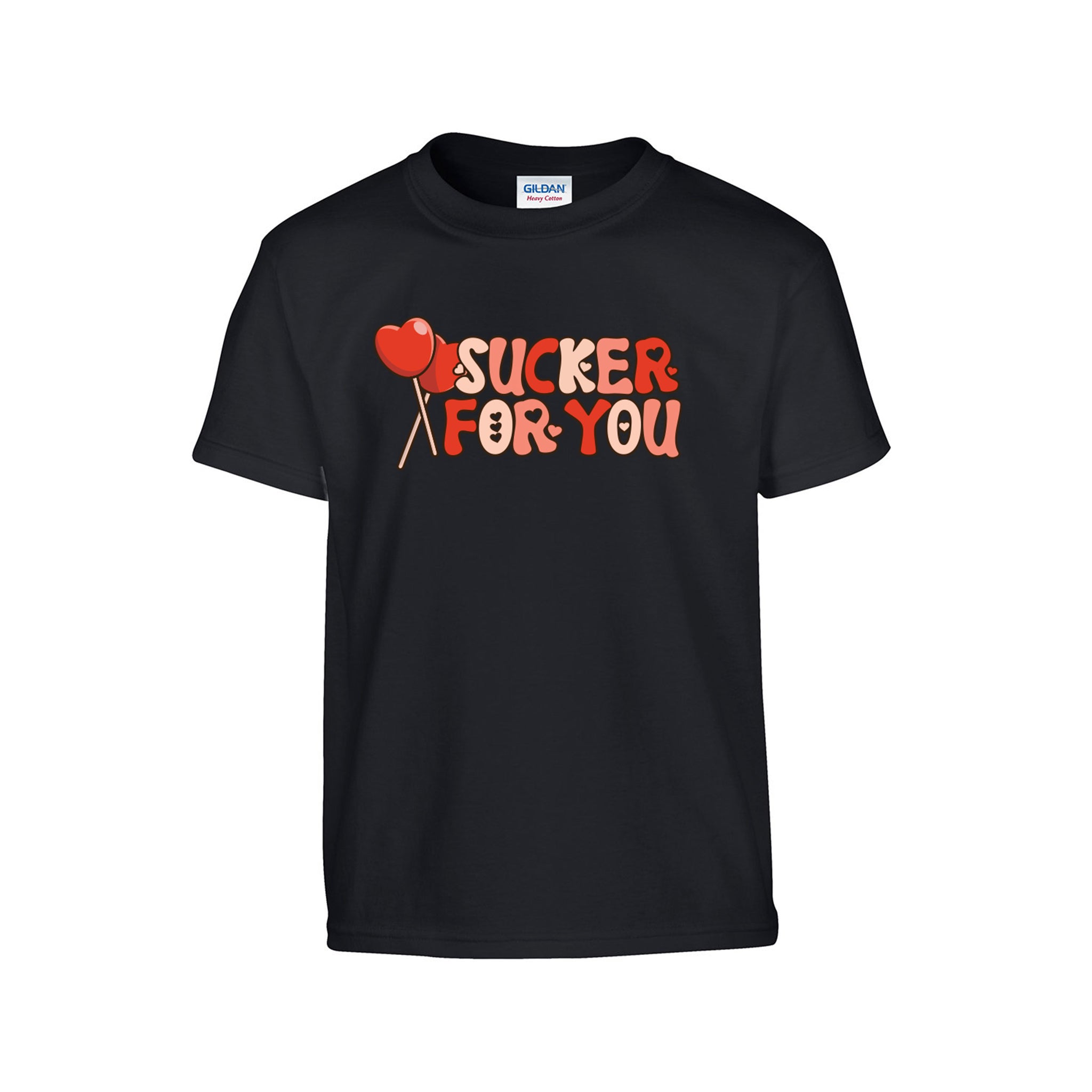 Sucker For You Graphic Kids Valentine's Shirt