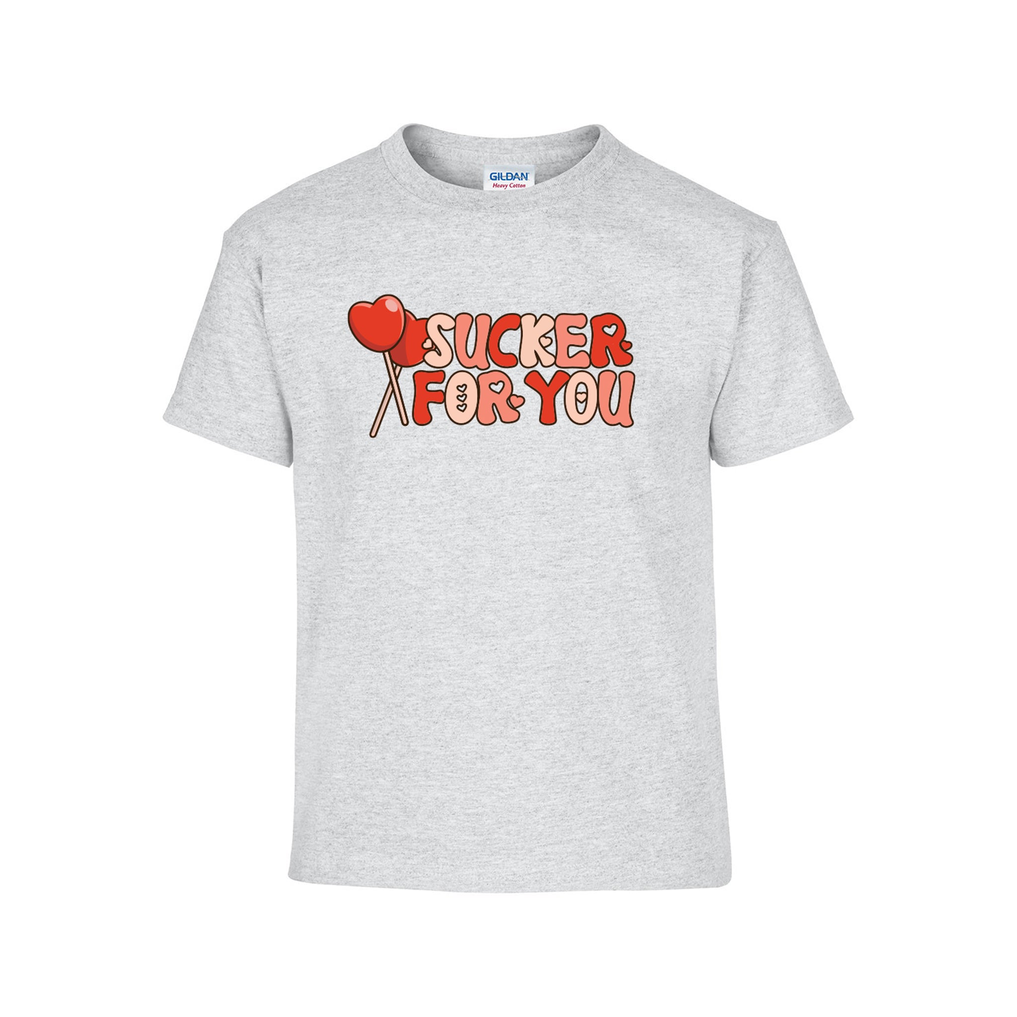 Sucker For You Graphic Kids Valentine's Shirt