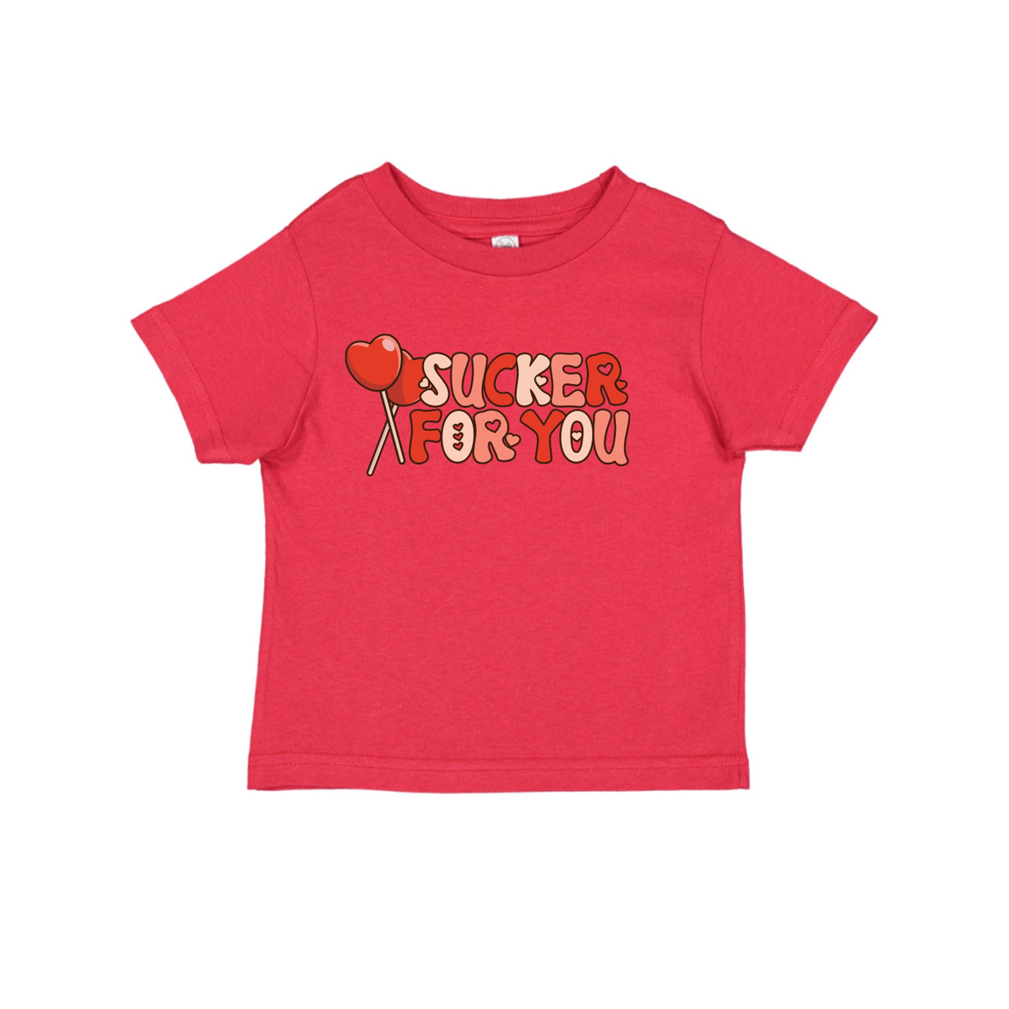 Sucker For You Graphic Chemise de Saint-Valentin pour tout-petits