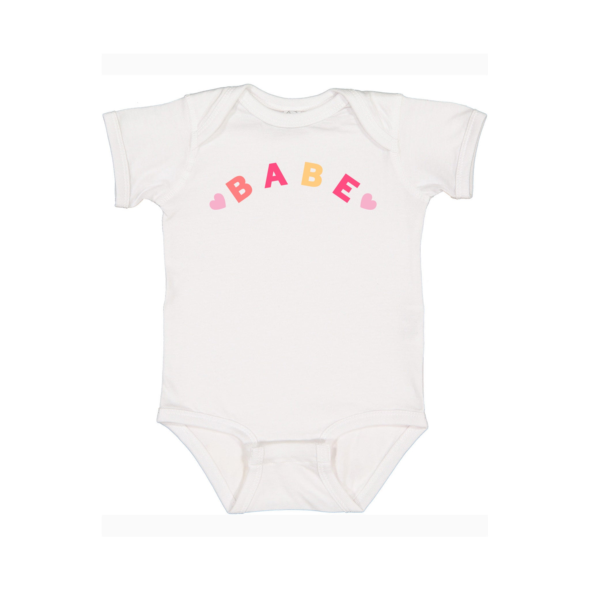 Babe Graphic Valentine's Onesie