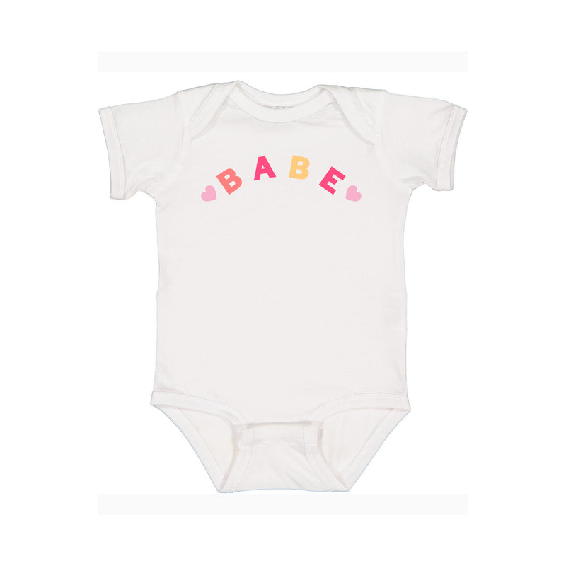 Babe Graphic Valentine's Onesie