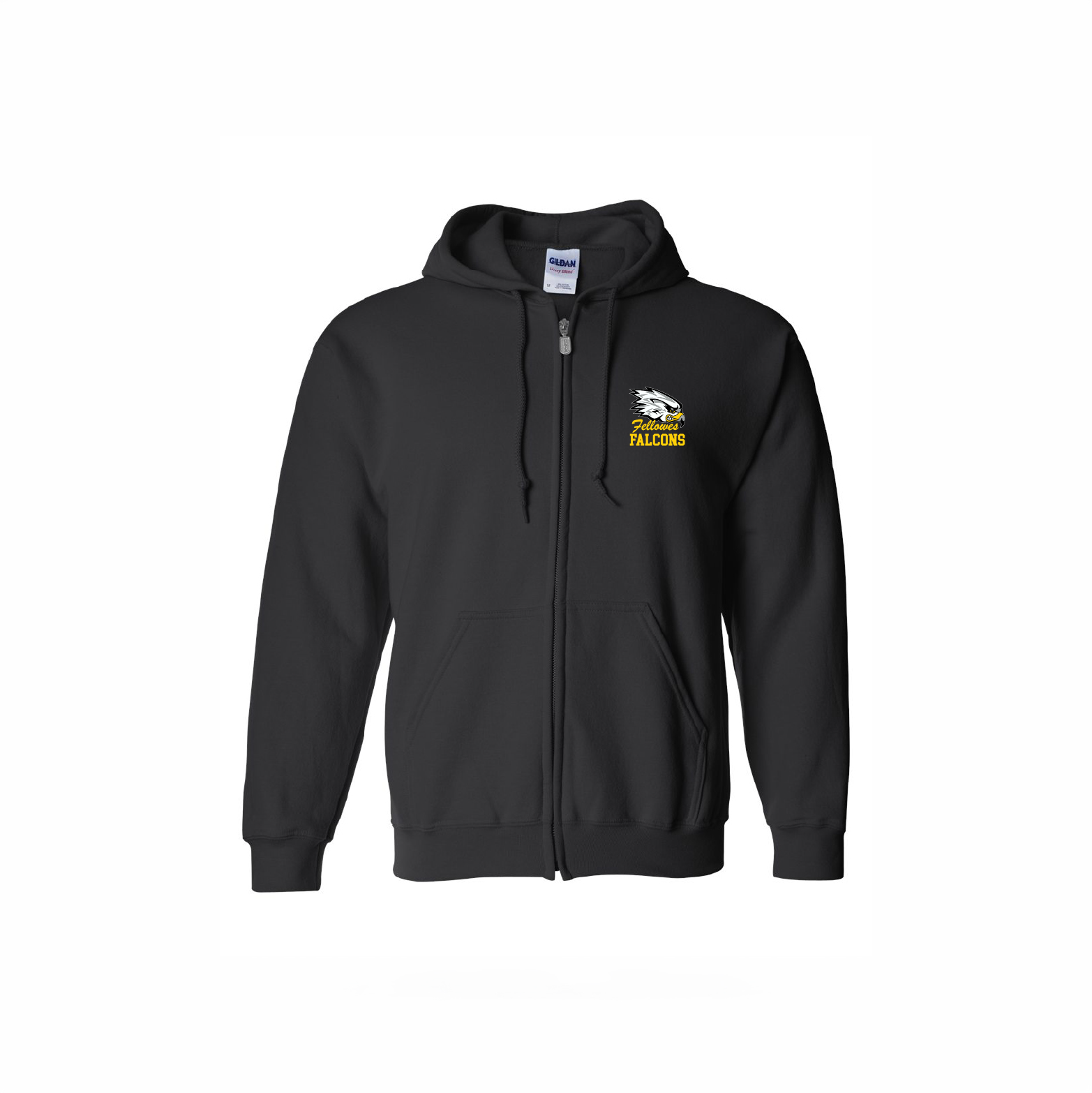 FHS - Embroidered Adult Zip Hoodie