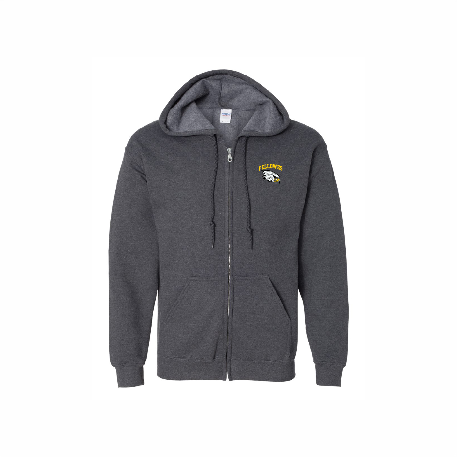 FHS - Embroidered Adult Zip Hoodie