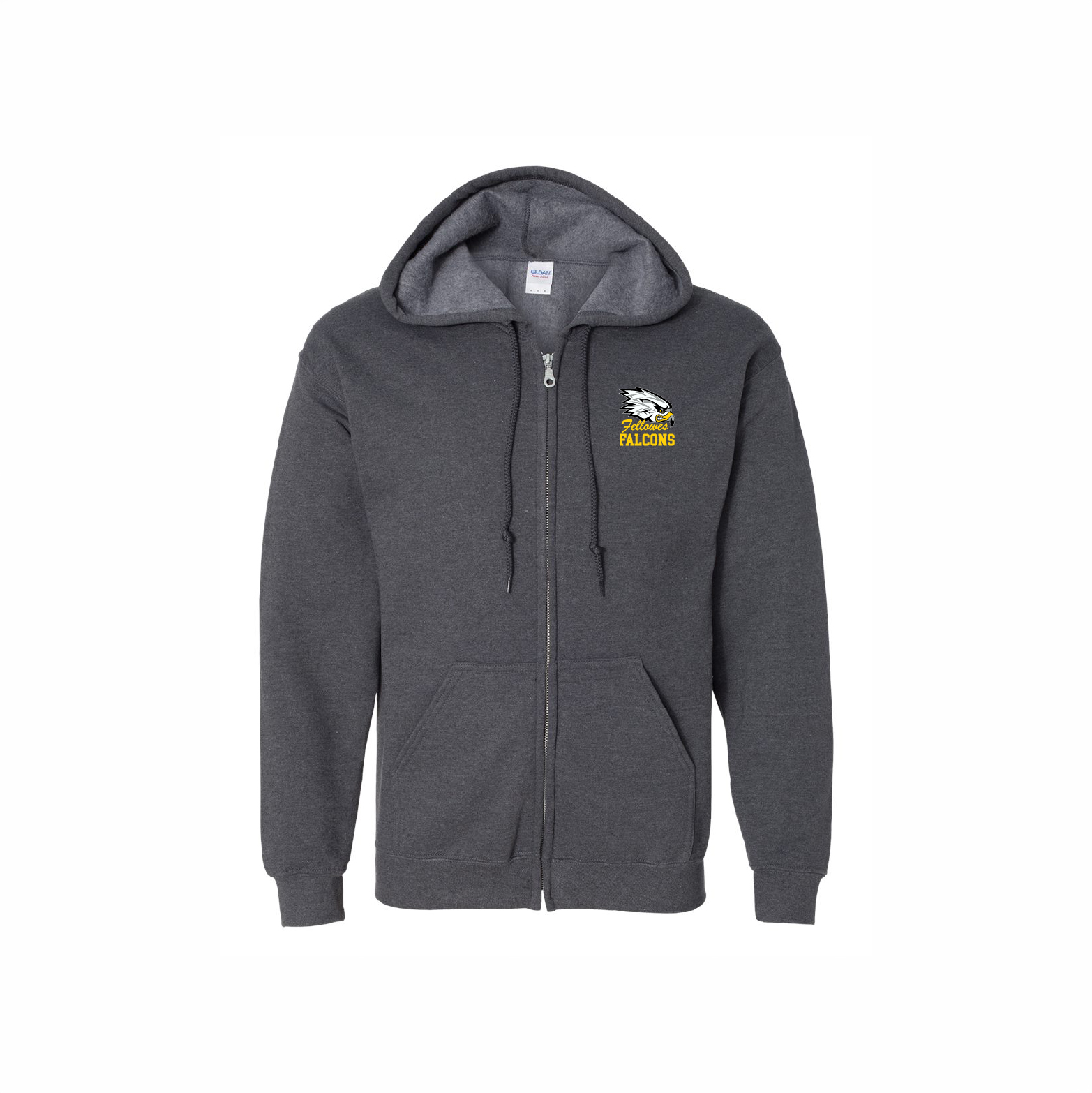 FHS - Embroidered Adult Zip Hoodie
