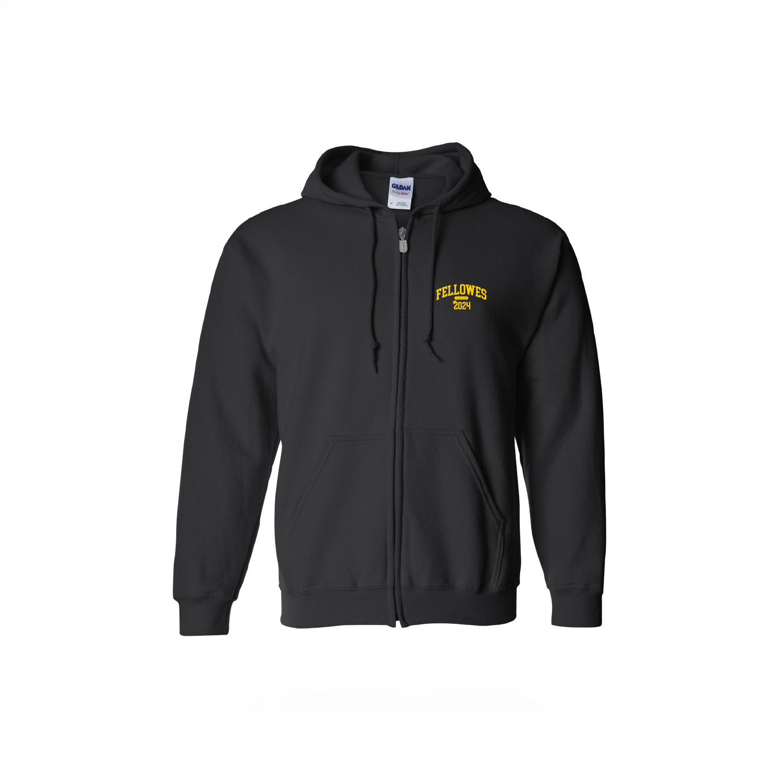 FHS - Embroidered Adult Zip Hoodie