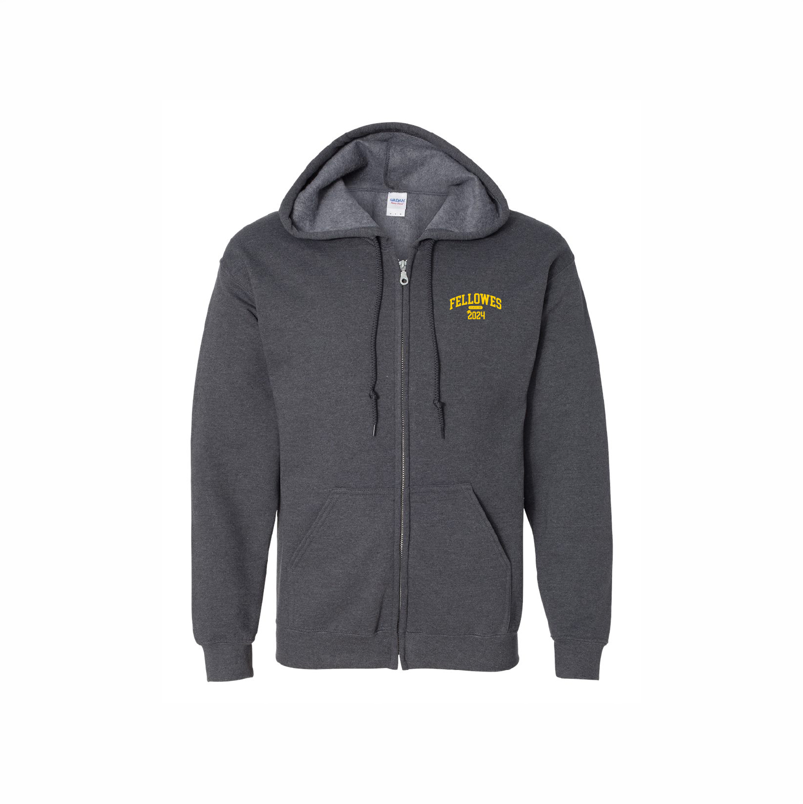 FHS - Embroidered Adult Zip Hoodie