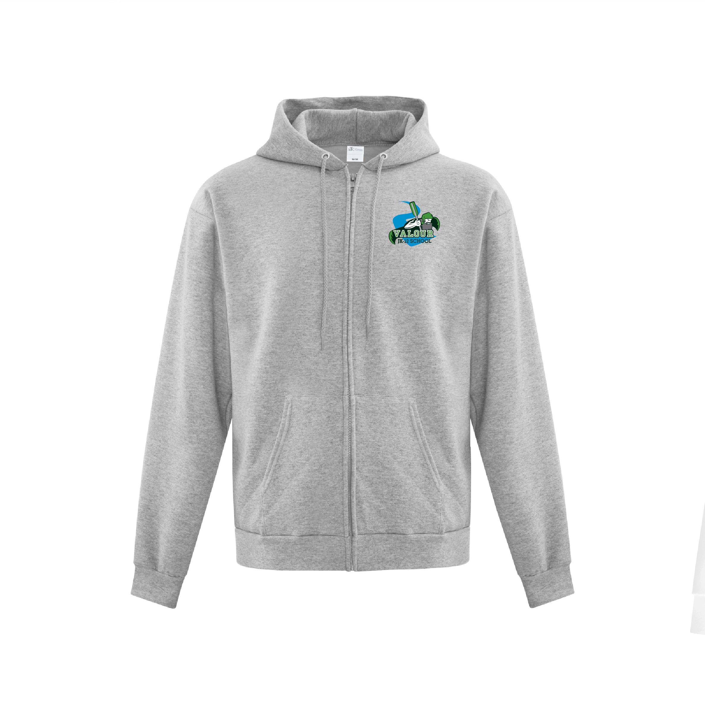 VALOUR - Unisex Printed Full-Zip Hoodie