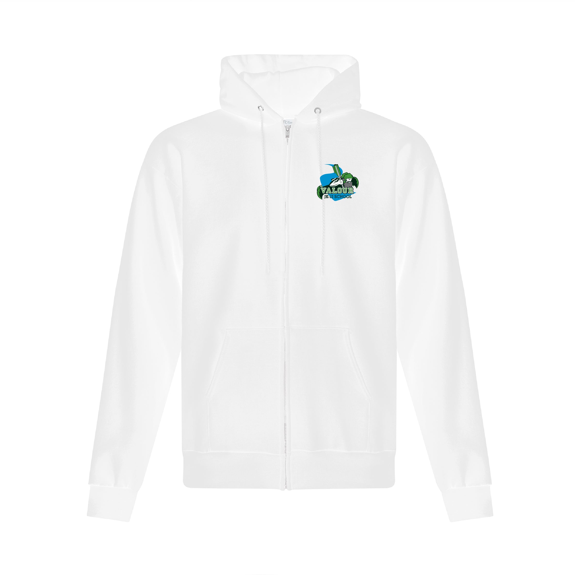 VALOUR - Unisex Printed Full-Zip Hoodie