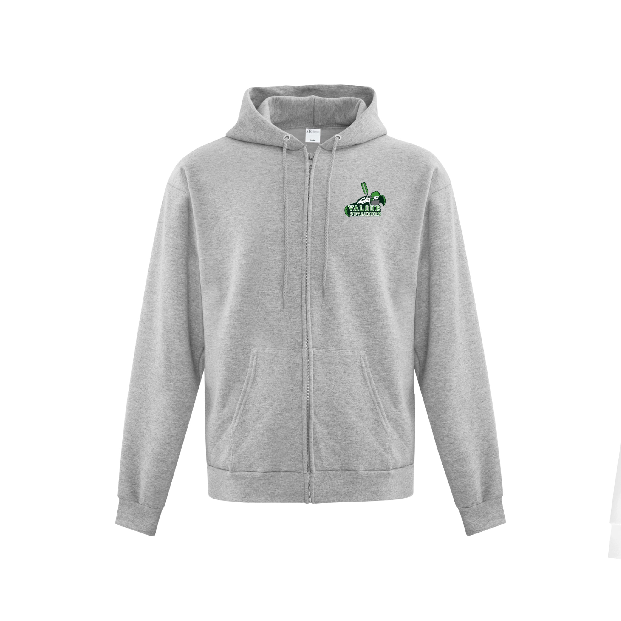 VALOUR - Unisex Printed Full-Zip Hoodie