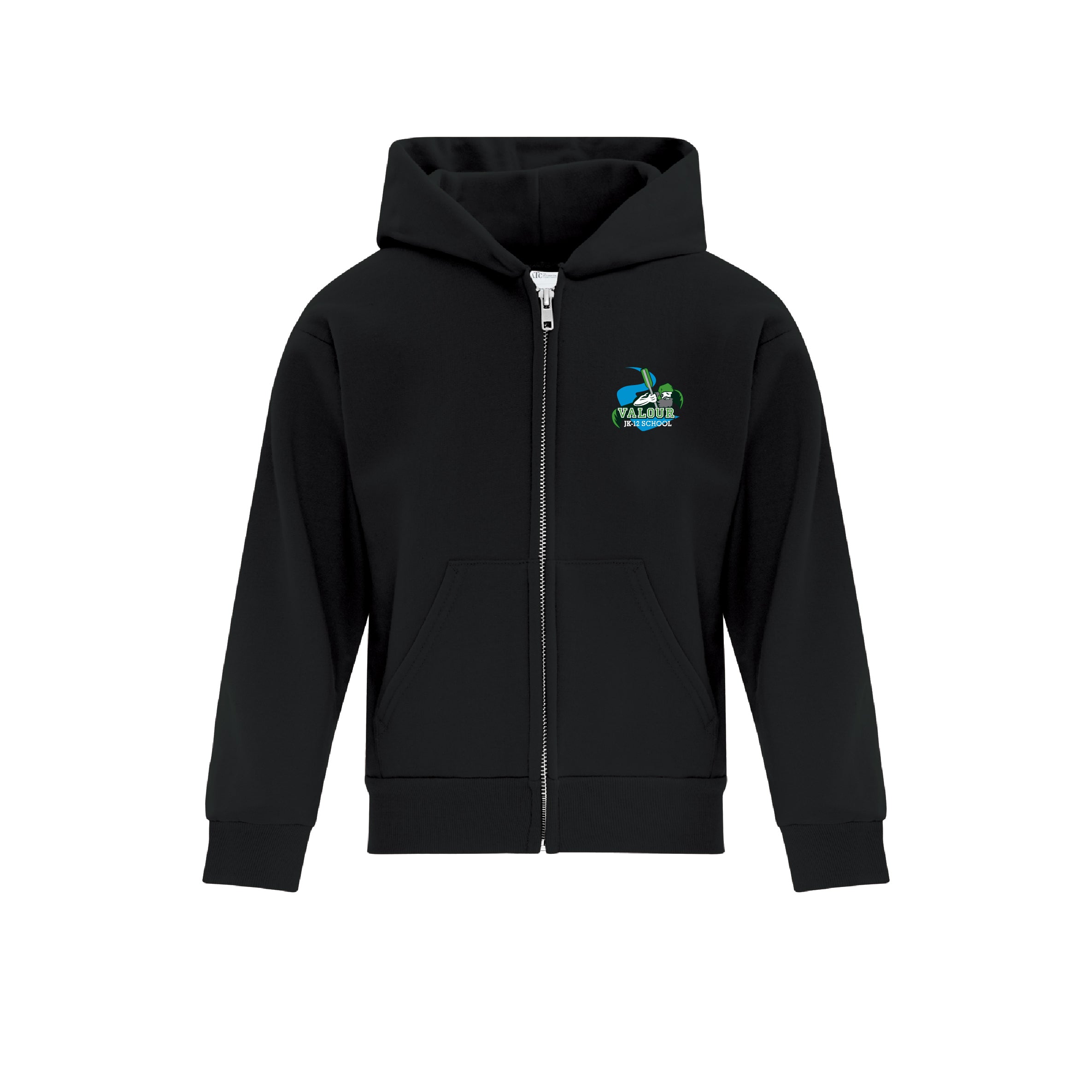 Pull à capuche zippé en polaire ATC Everyday - ATCF2600