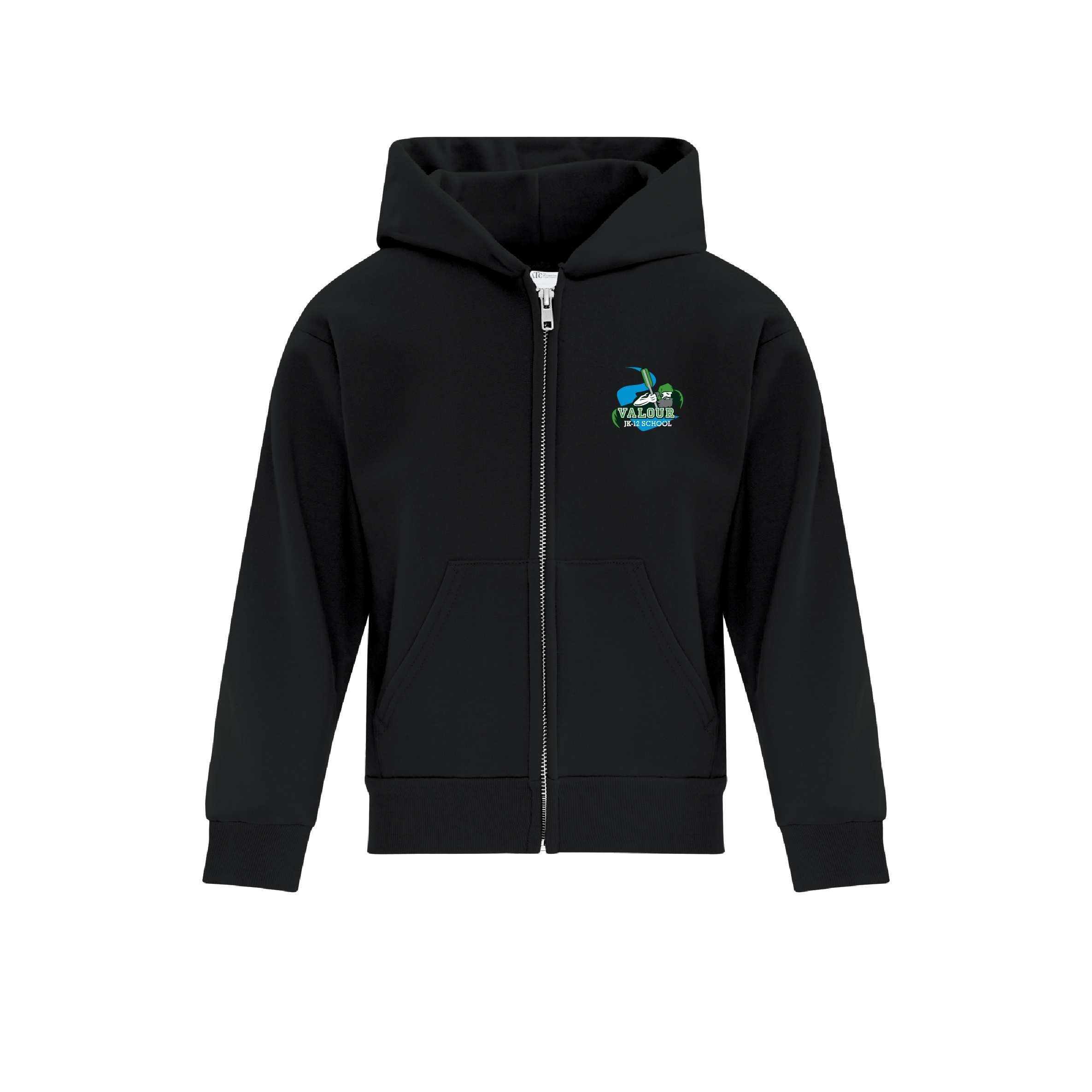 Pull à capuche zippé en polaire ATC Everyday - ATCF2600