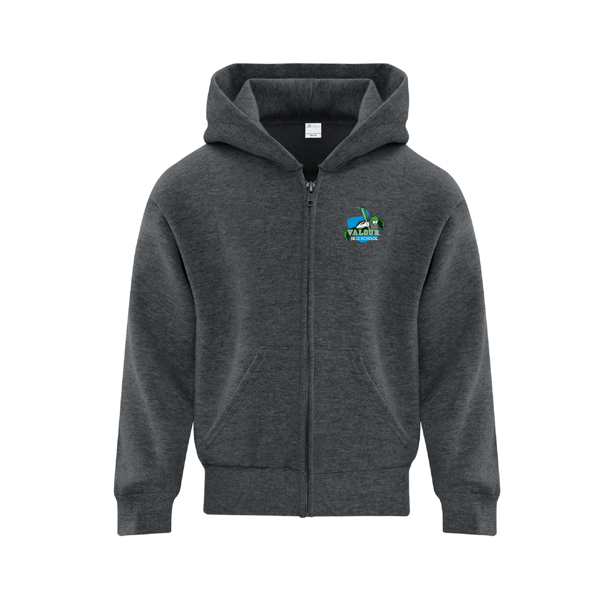 Pull à capuche zippé en polaire ATC Everyday - ATCF2600