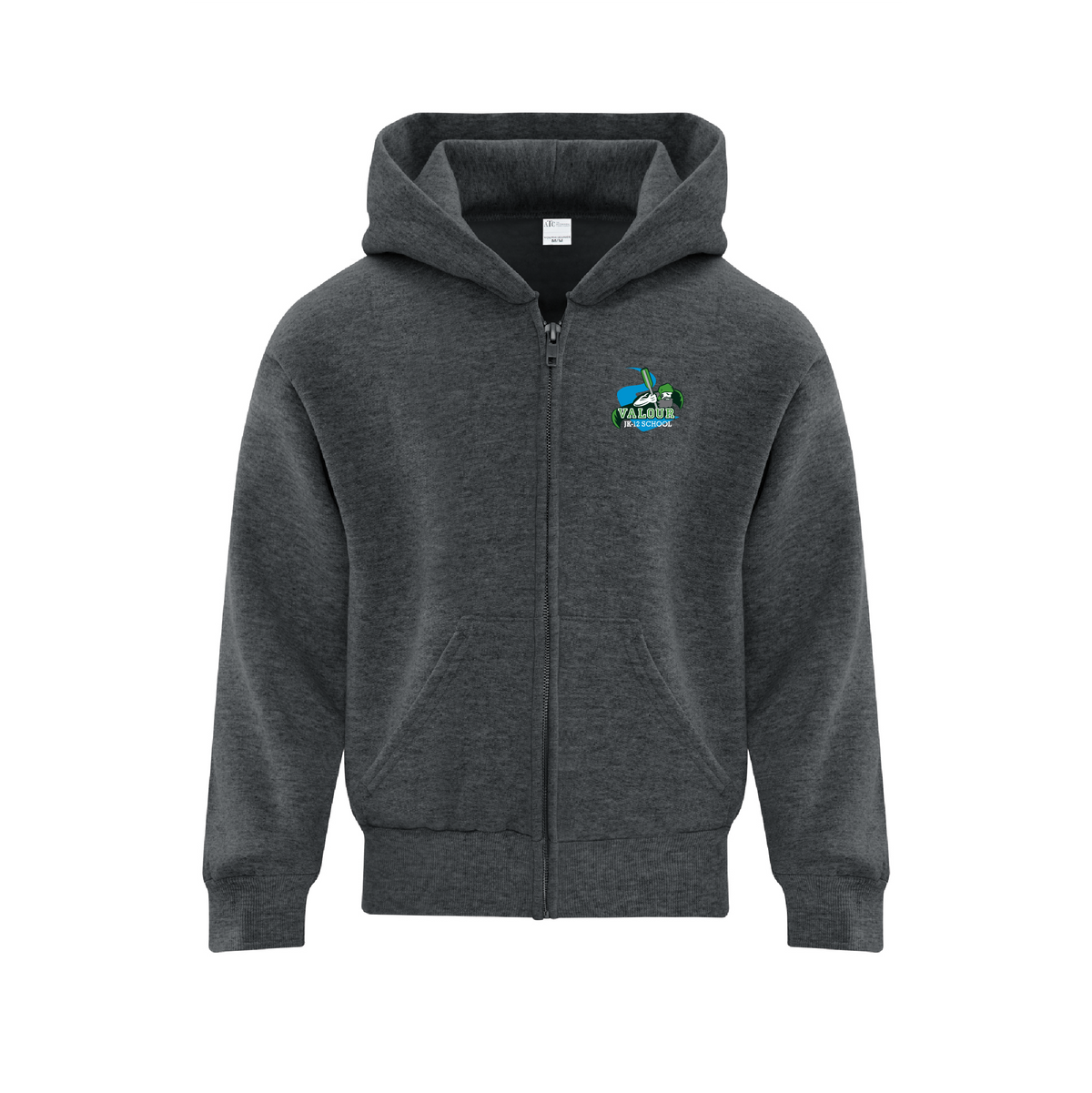 Pull à capuche zippé en polaire ATC Everyday - ATCF2600