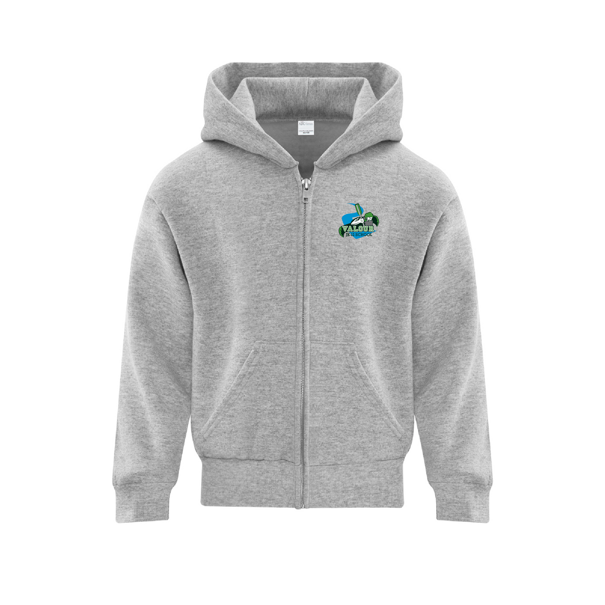 Pull à capuche zippé en polaire ATC Everyday - ATCF2600