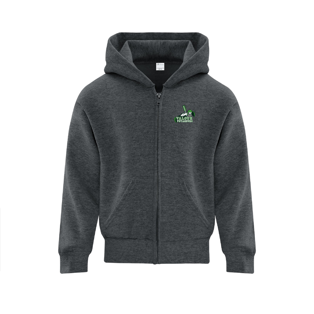 Pull à capuche zippé en polaire ATC Everyday - ATCF2600