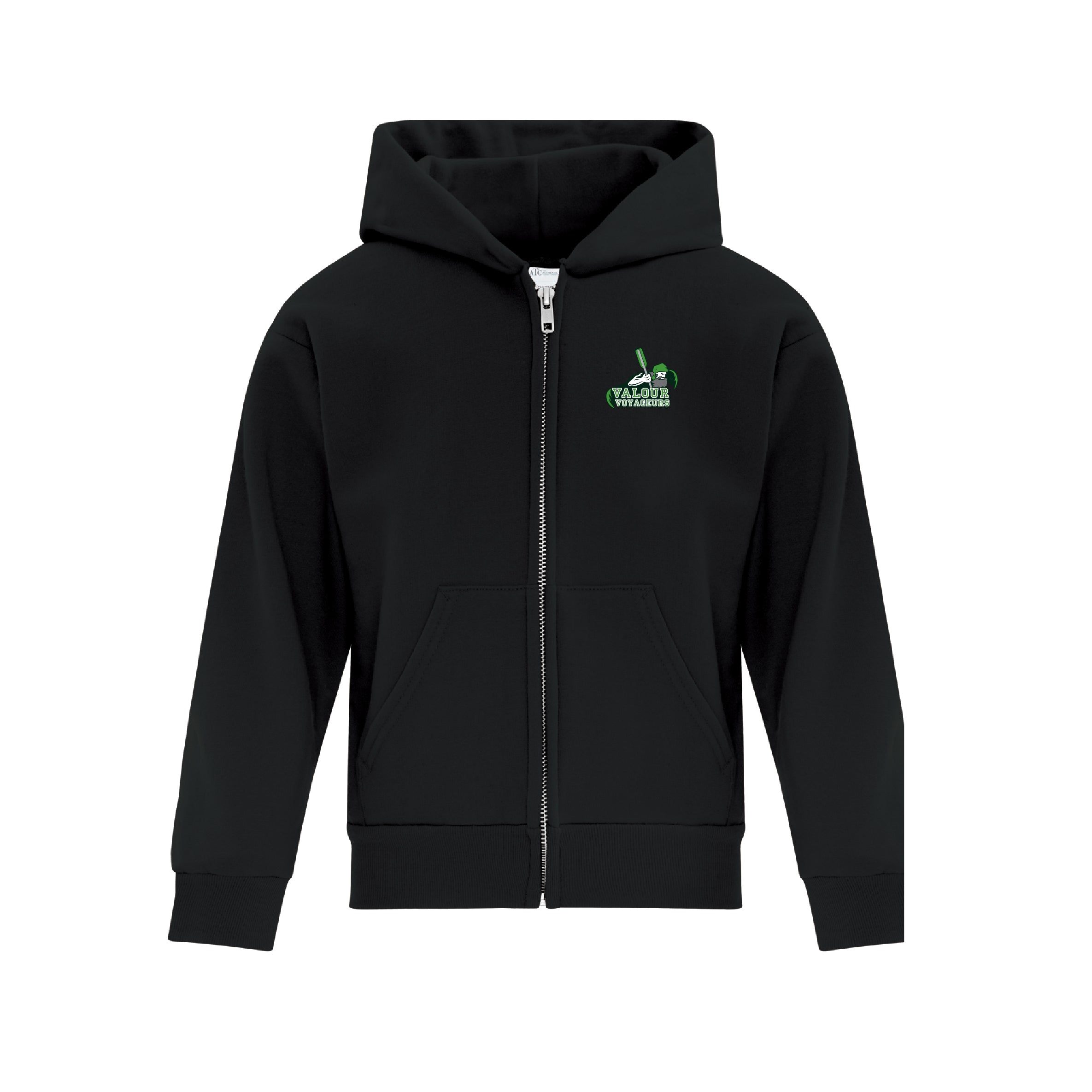 Pull à capuche zippé en polaire ATC Everyday - ATCF2600