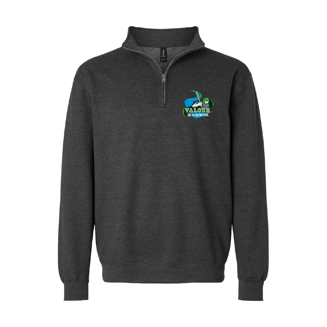 VALOUR - Unisex Printed Quarter-Zip - Valour JK-12