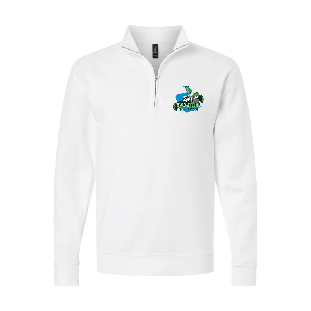 VALOUR - Unisex Printed Quarter-Zip - Valour JK-12