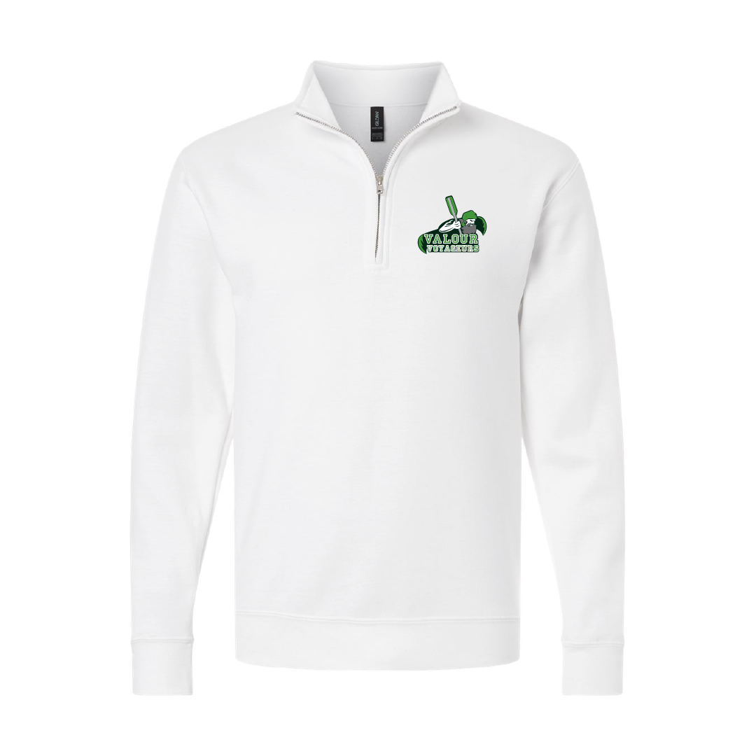 VALOUR - Unisex Printed Quarter-Zip - Valour Voyageurs