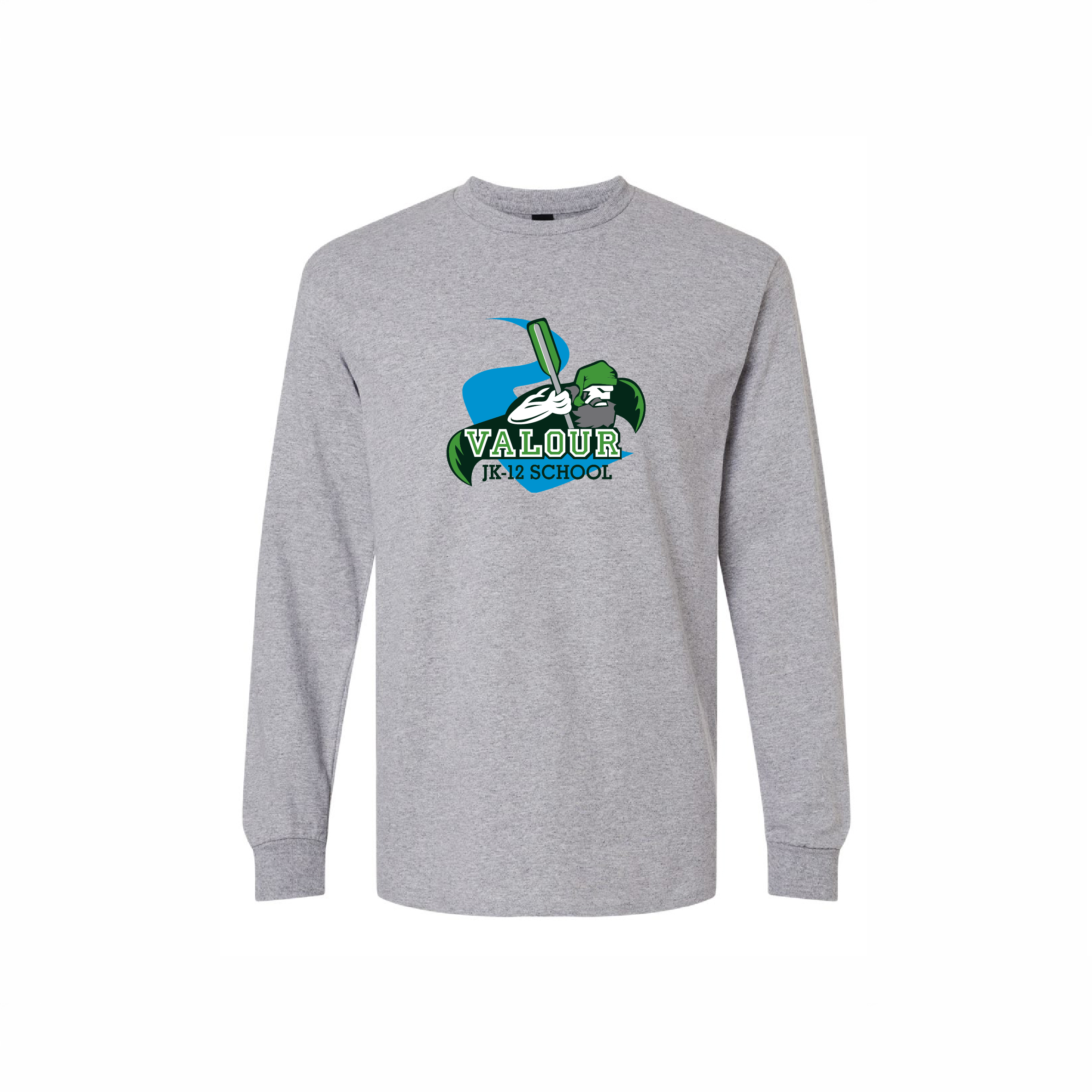 VALOUR - Unisex Printed Cotton Long Sleeve