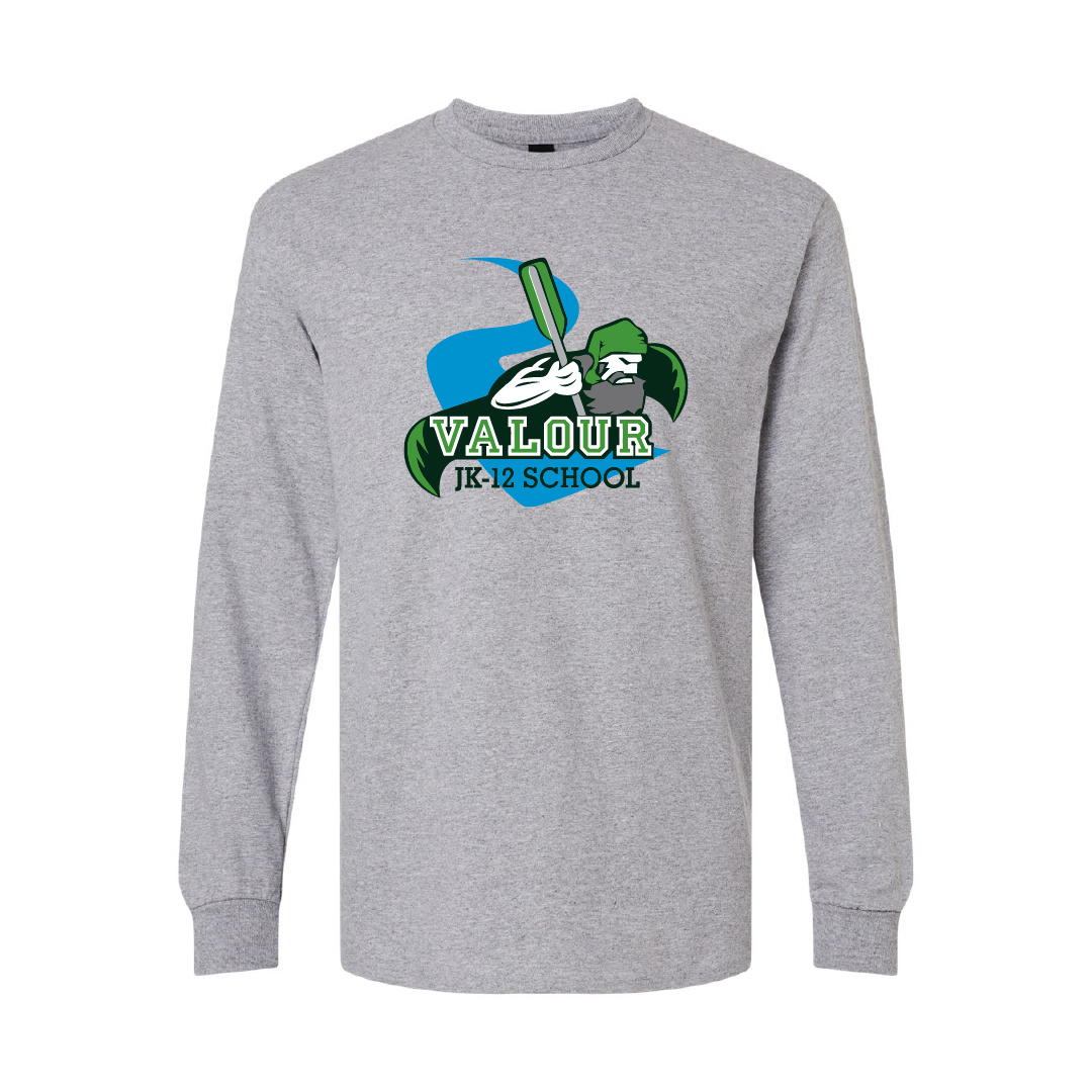 VALOUR - Unisex Printed Cotton Long Sleeve - Valour JK-12