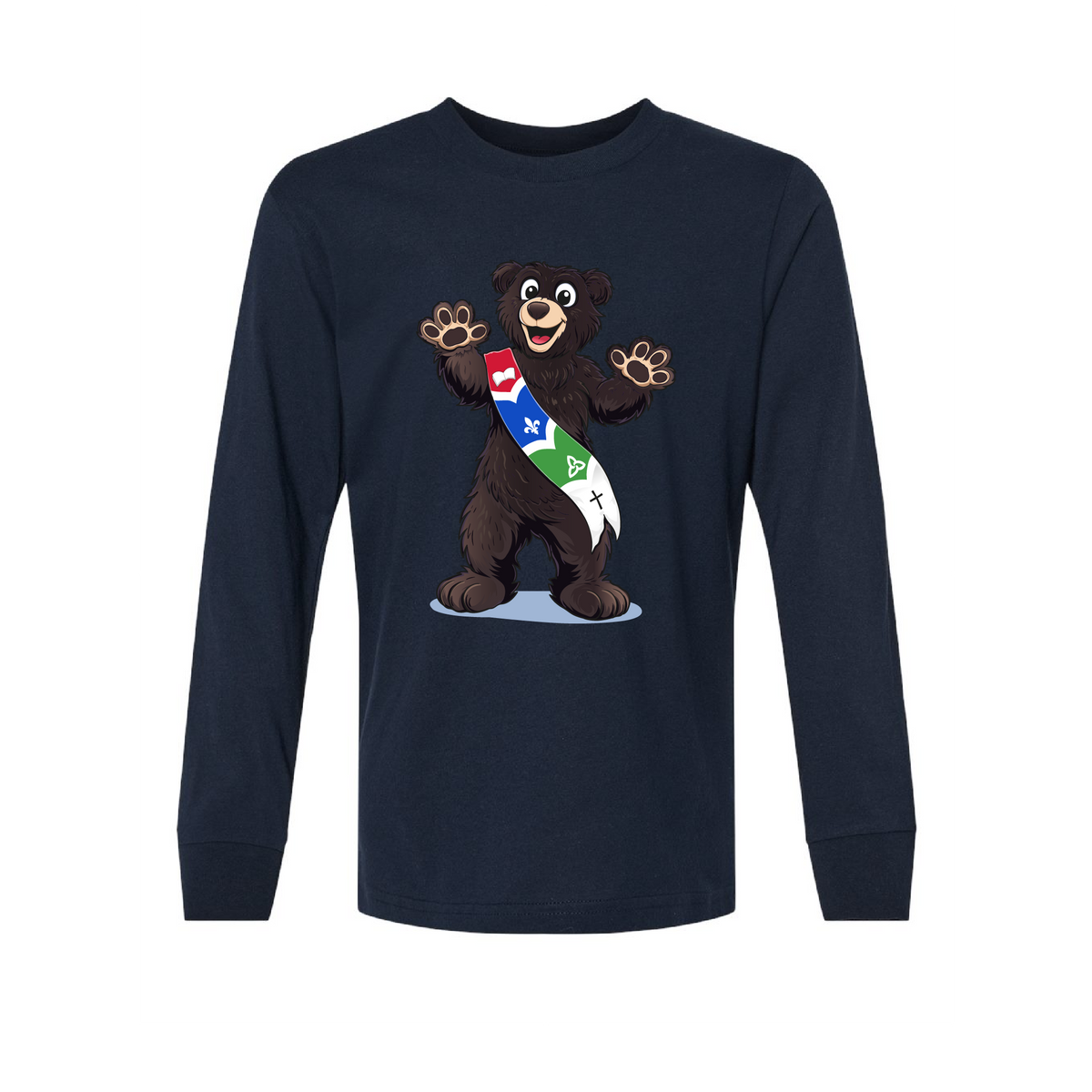 JL-E - Printed Super-Soft Youth Long Sleeve