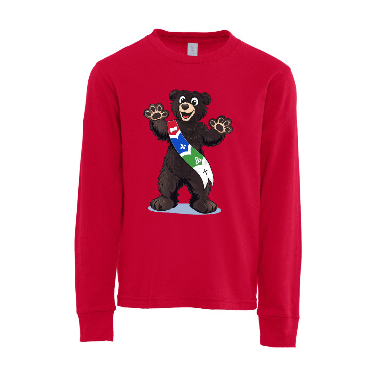 JL-E - Printed Super-Soft Youth Long Sleeve