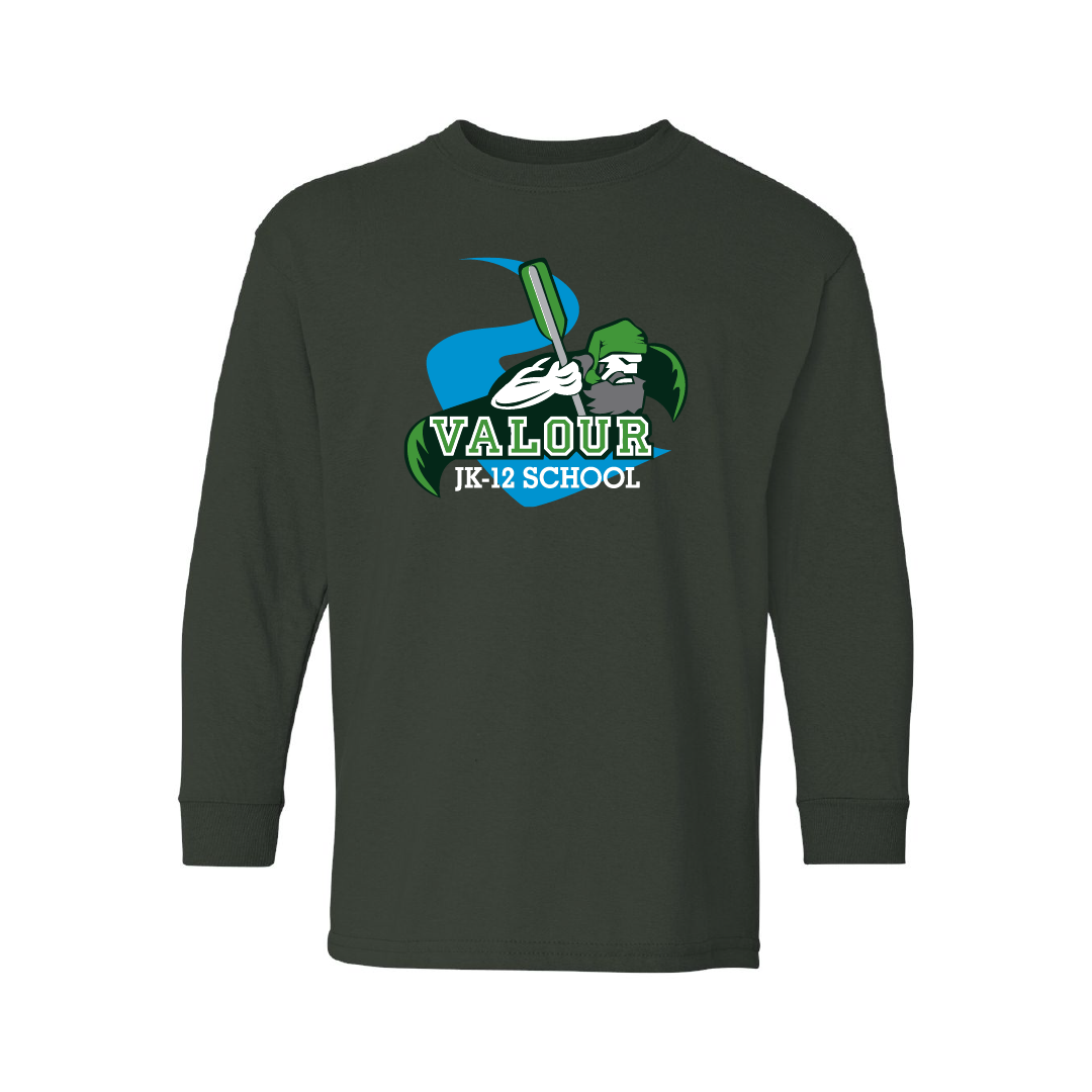 VALOUR - Youth Printed Cotton Long Sleeve - Valour JK-12