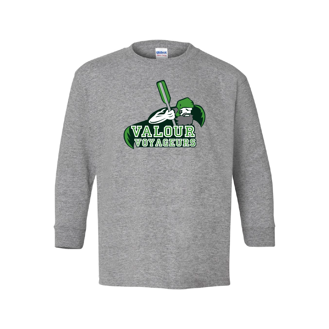 VALOUR - Youth Printed Cotton Long Sleeve - Valour Voyageurs