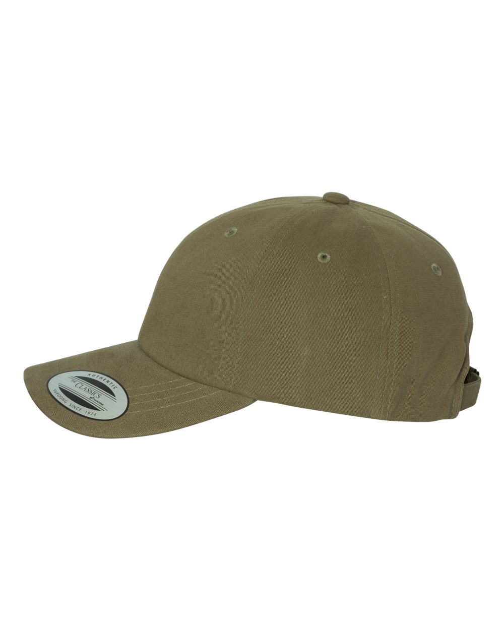 Peached Cotton Twill Dad Hat - 6245PT