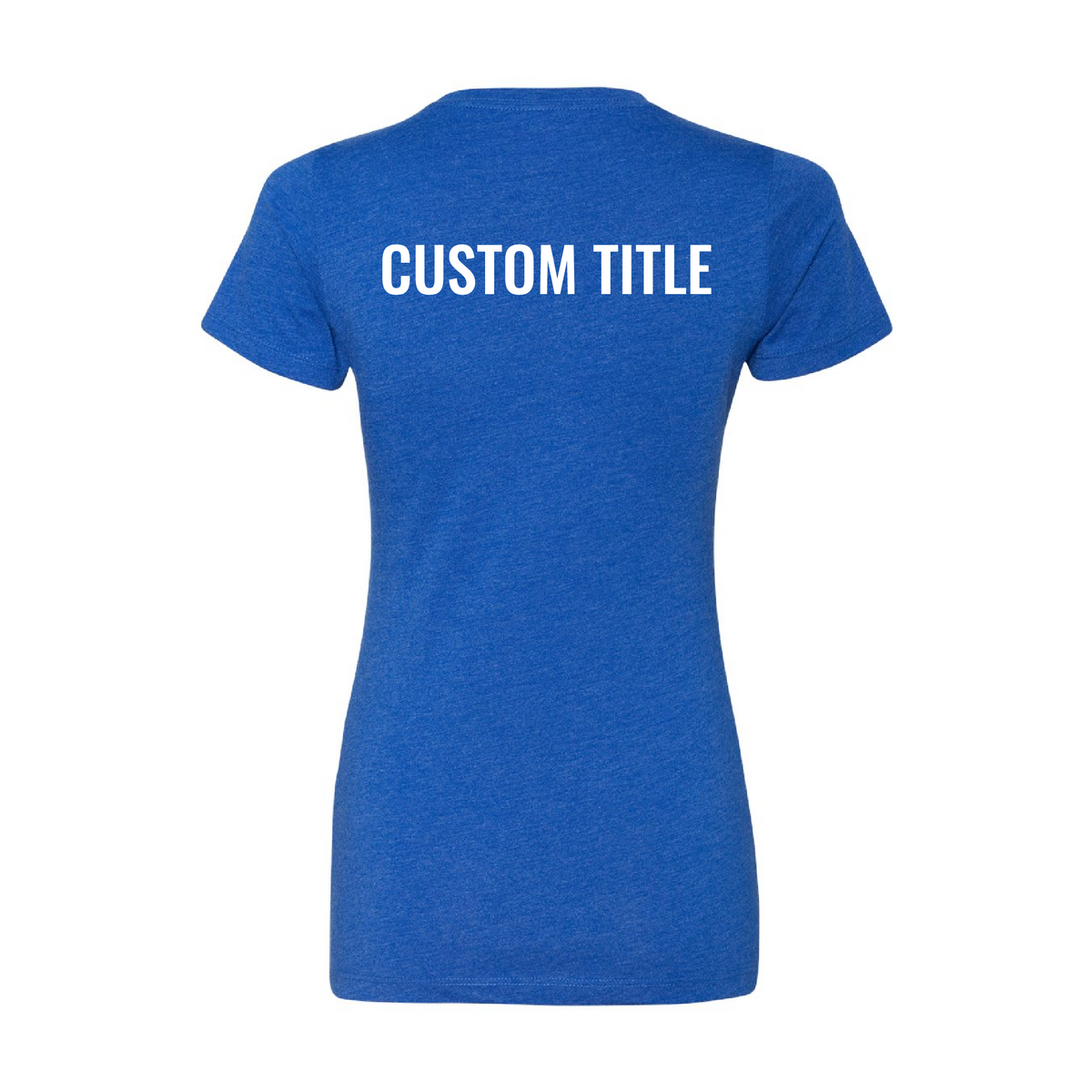 PRH Women's Blend Shirt - Royal - Back